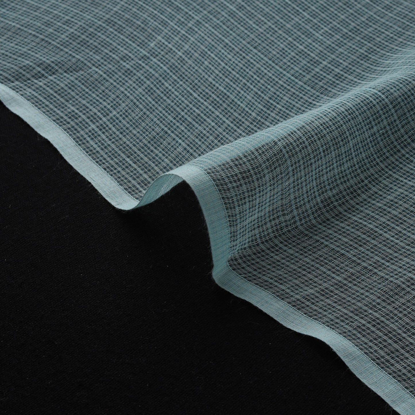 Kota doria cotton plain fabric 02 - handcrafted