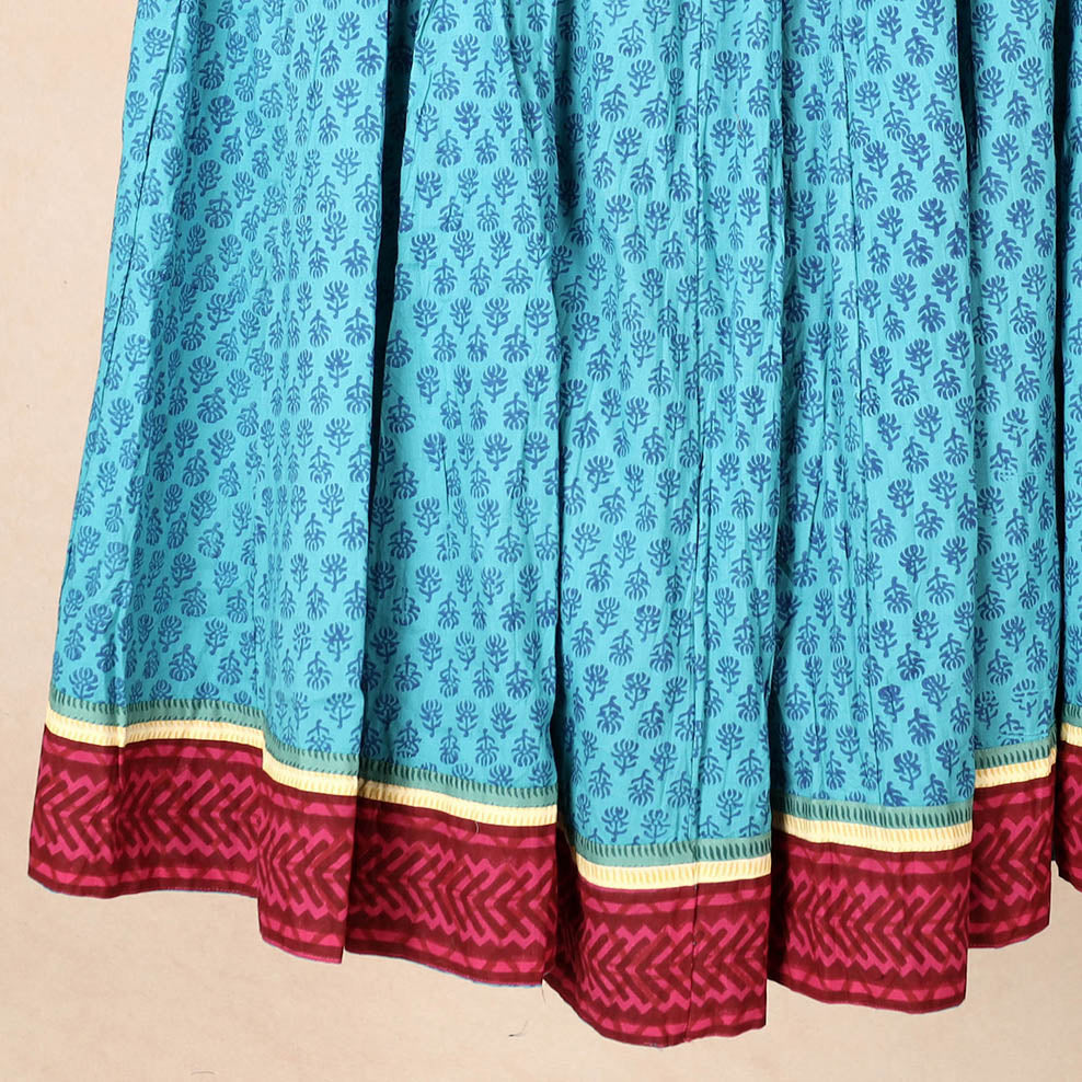 long crinkle skirt