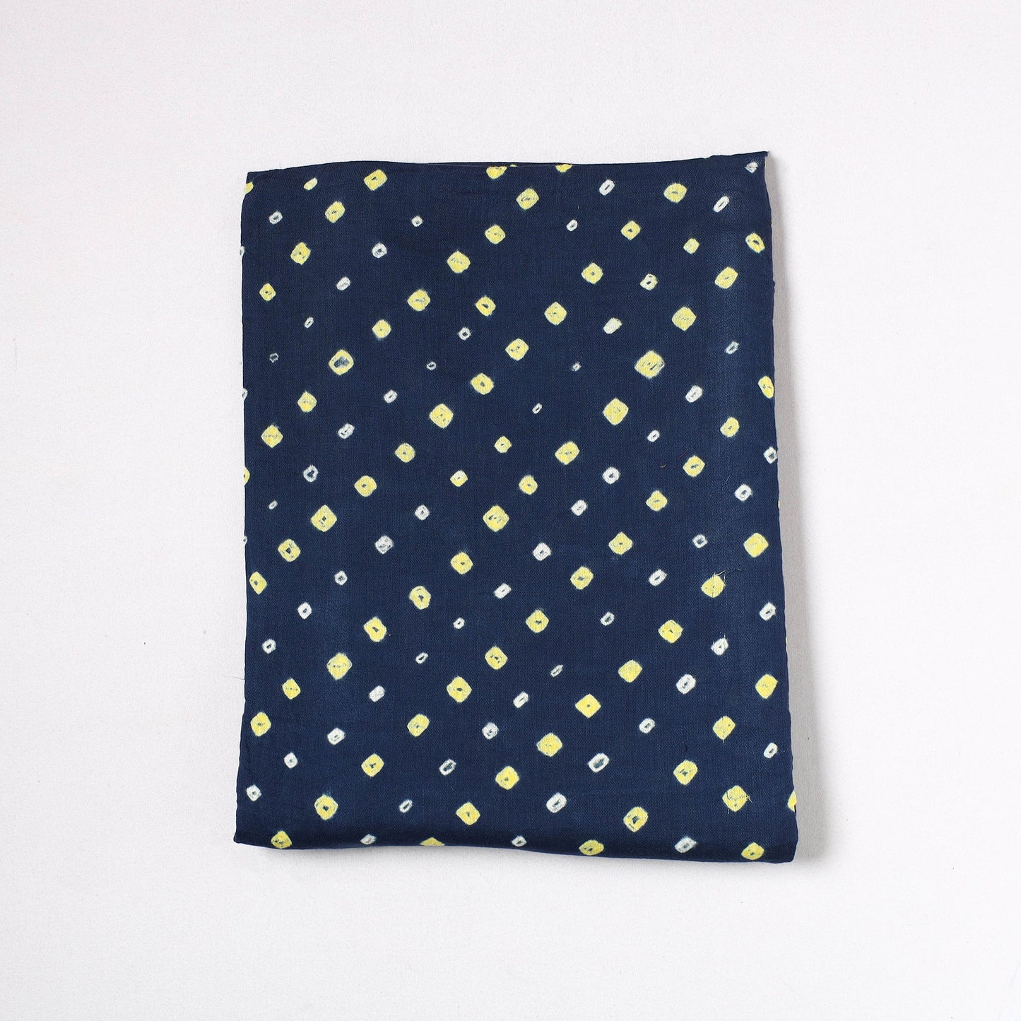 Kutch Bandhani Tie-Dye Satin Cotton Precut Fabric 62