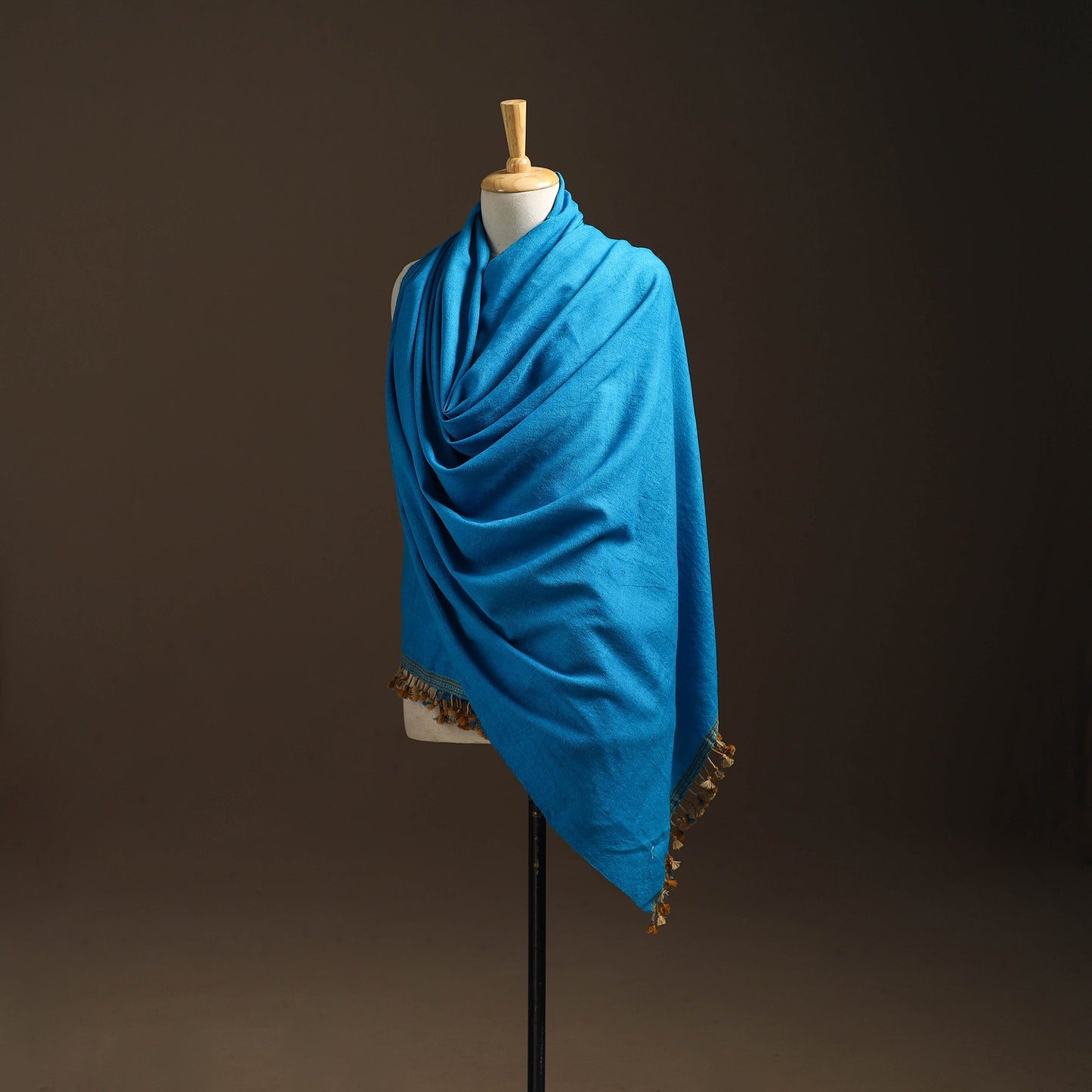 Kutch handwoven merino wool shawl 11 - handcrafted