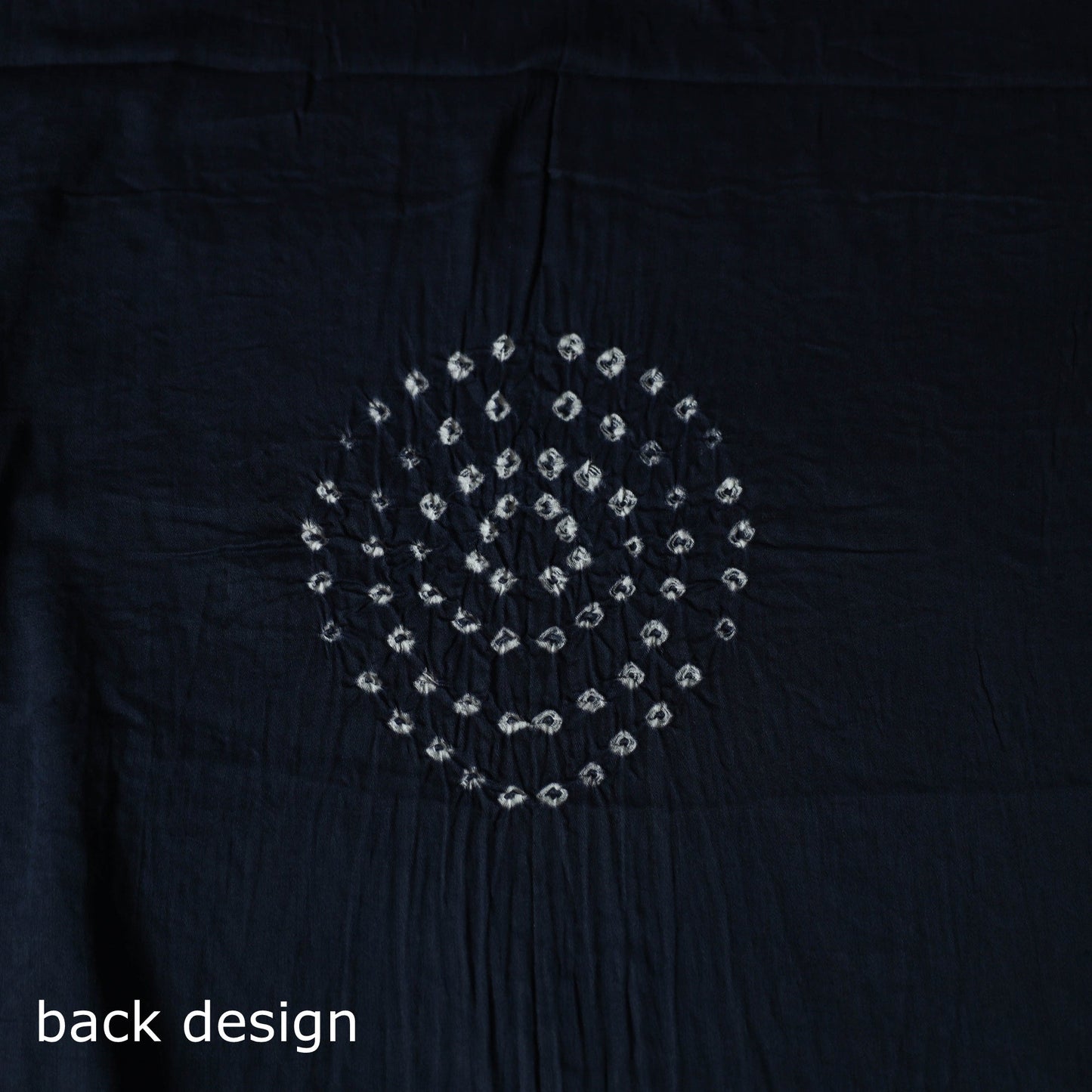 Kutch tie-dye satin cotton bandhani 3pc unstitched dress