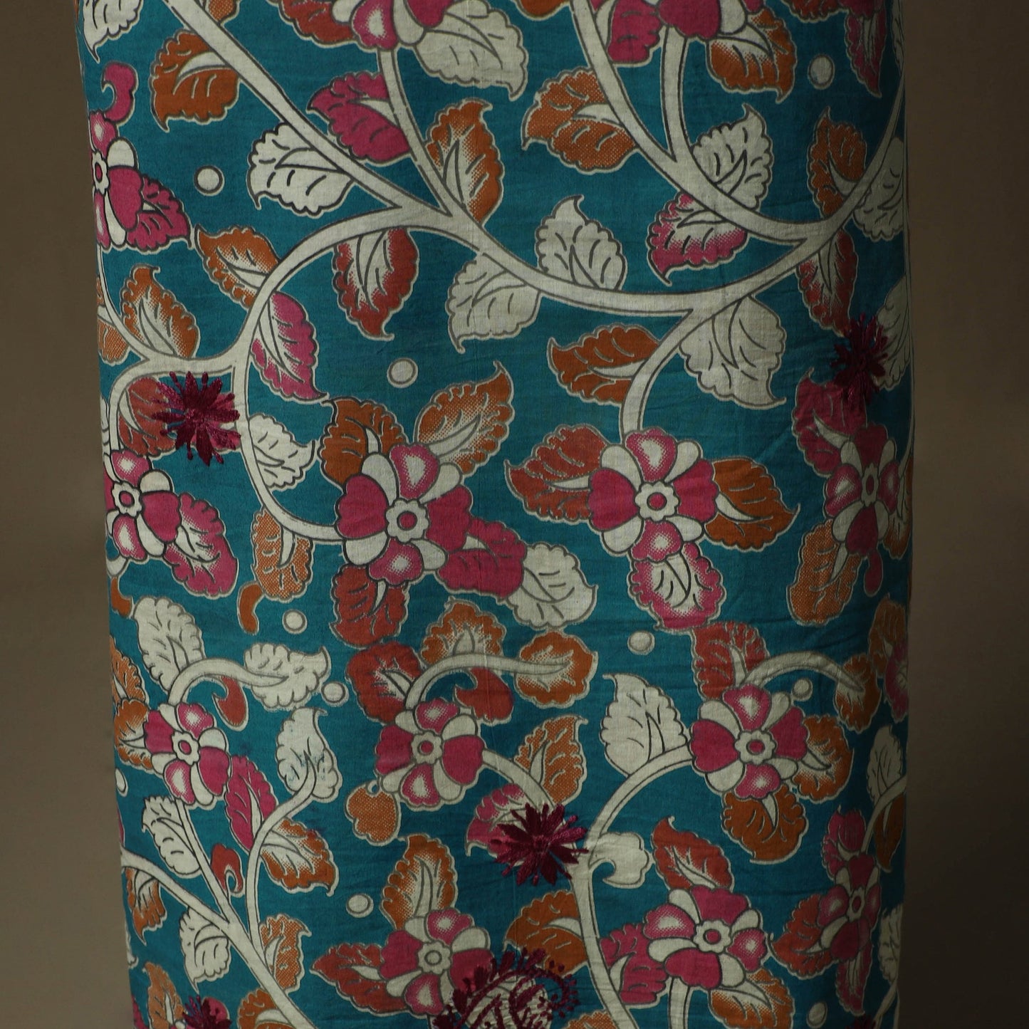 Lucknowi chikankari hand work kalamkari unstitched kurta