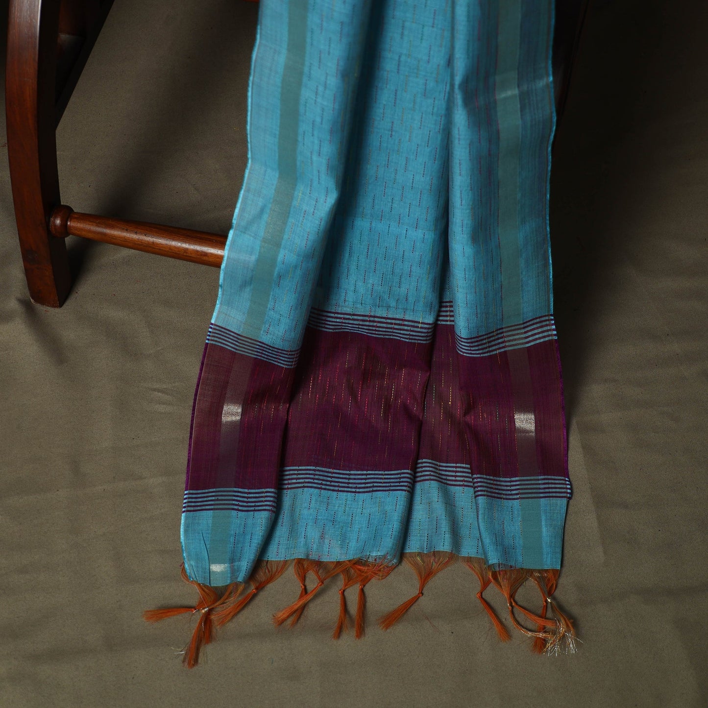Mangalagiri silk cotton 3pc unstitched dress material