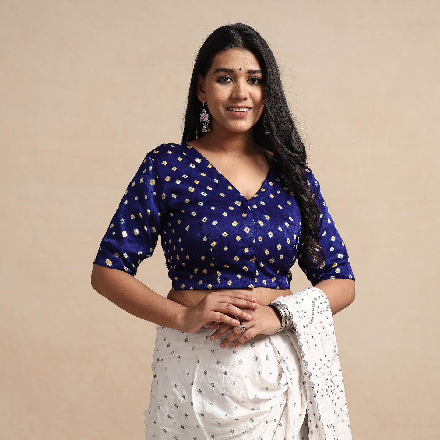 Bandhani Stitched Blouse