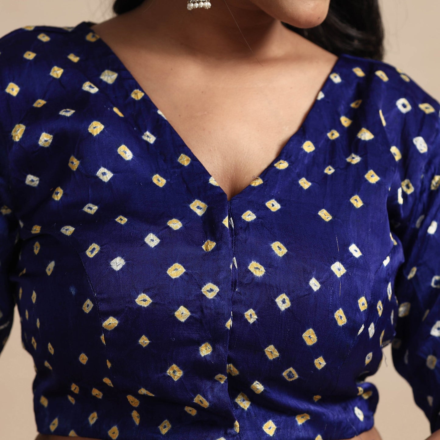Bandhani Stitched Blouse