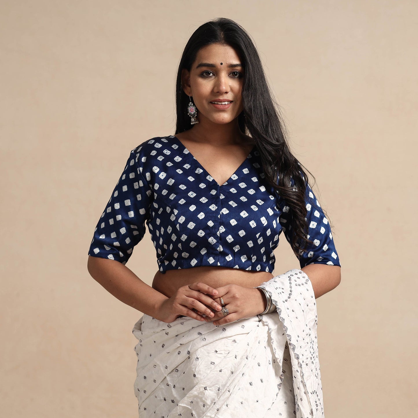 Bandhani Stitched Blouse