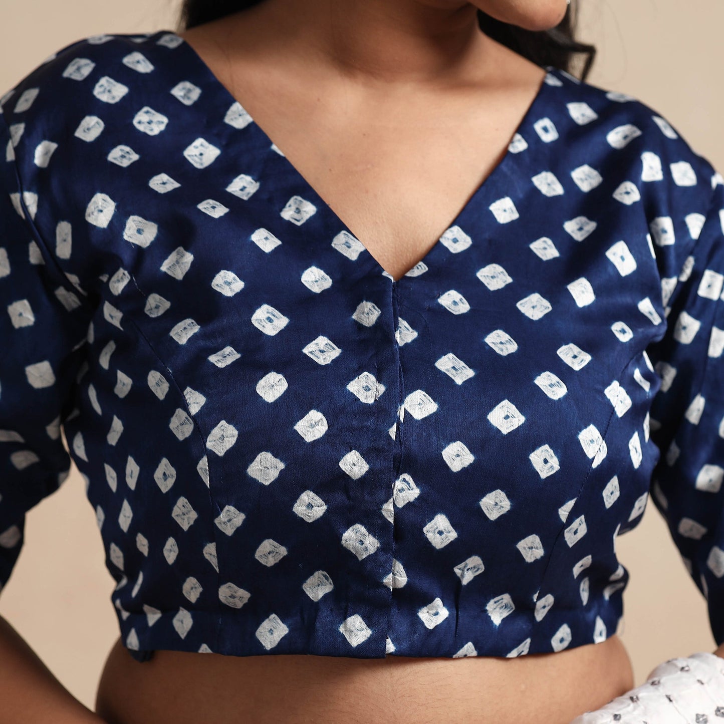 Bandhani Stitched Blouse