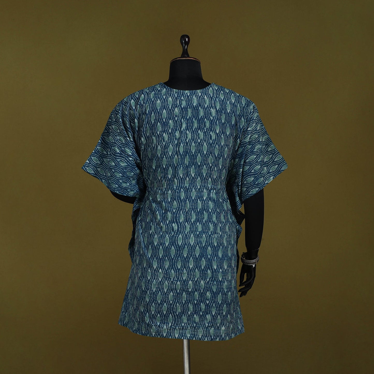 Natural dyed hand akola cotton medium kaftan 80