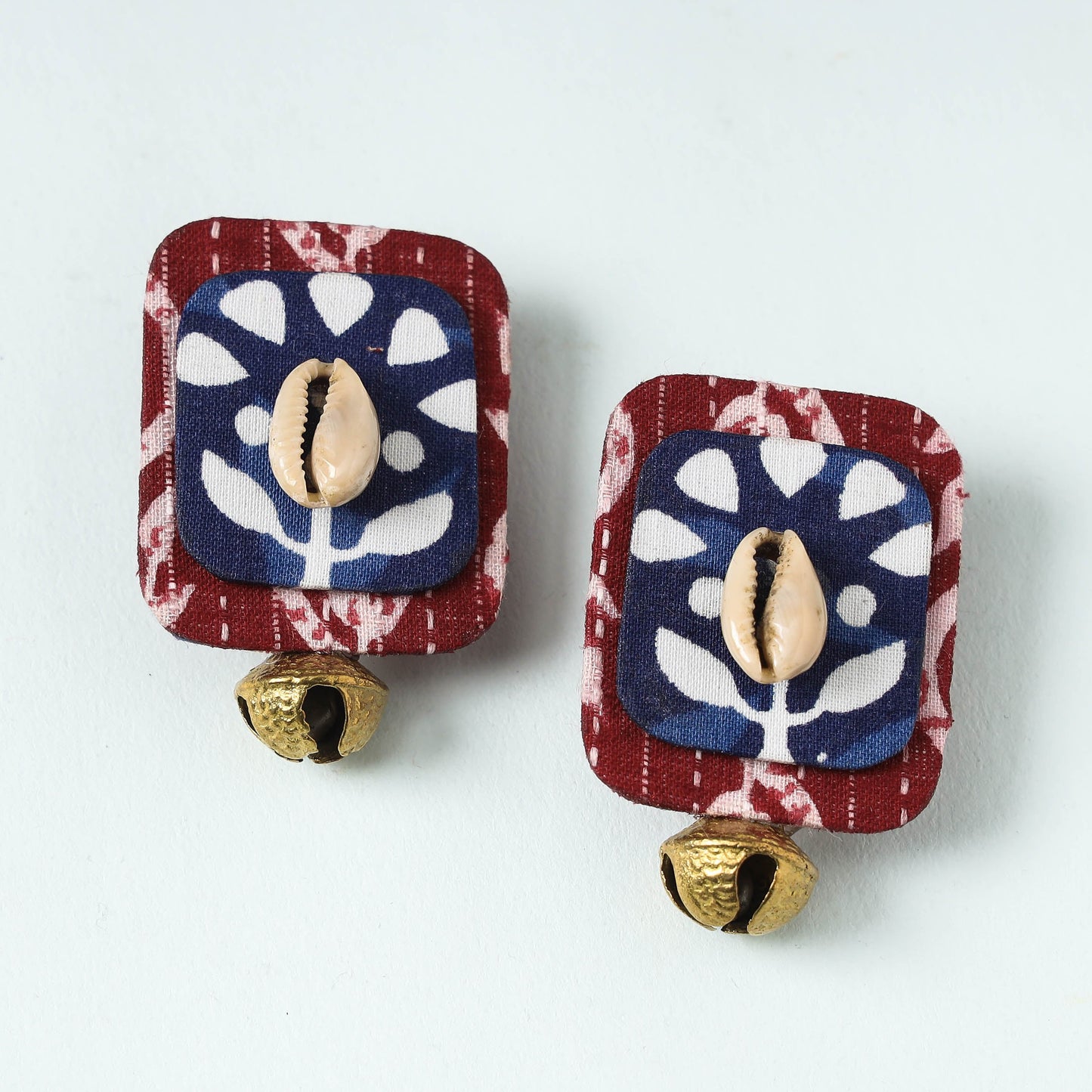 Handcrafted Fabart Earrings by Asalkaar