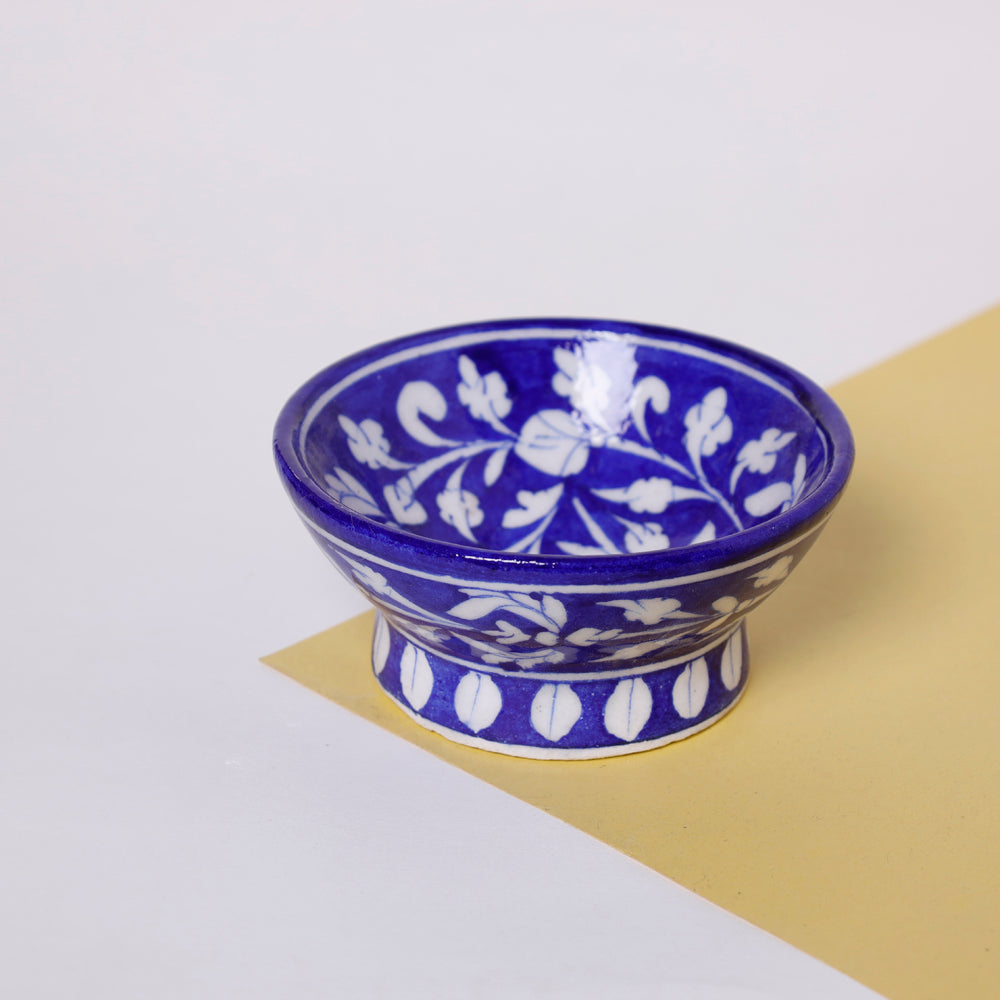 Blue Original Blue Pottery Ceramic Bowl