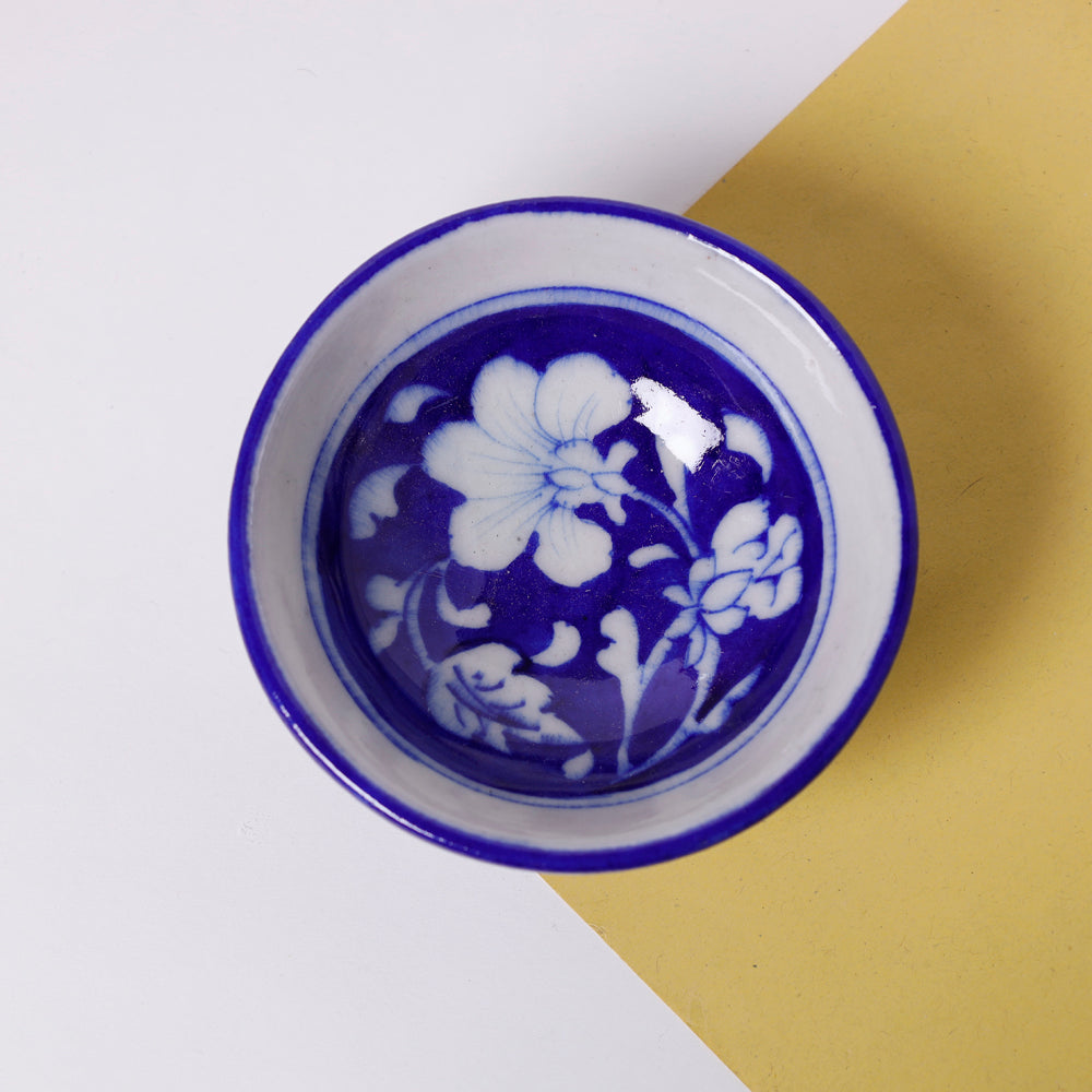 Blue Original Blue Pottery Ceramic Bowl