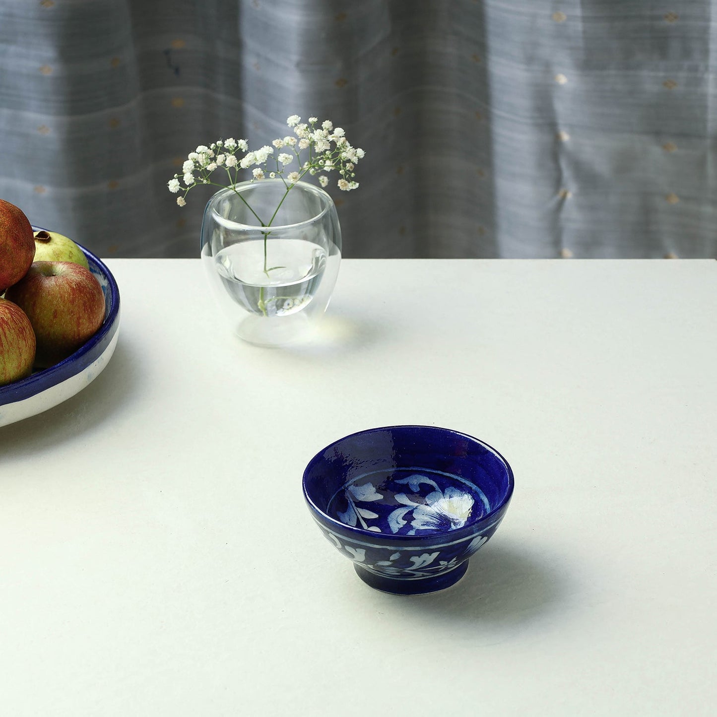Blue Original Blue Pottery Ceramic Bowl