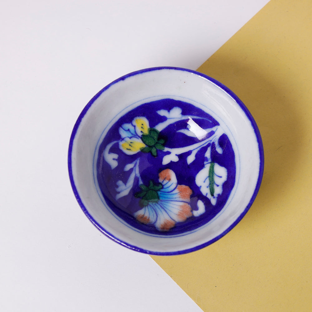 Blue Original Blue Pottery Ceramic Bowl