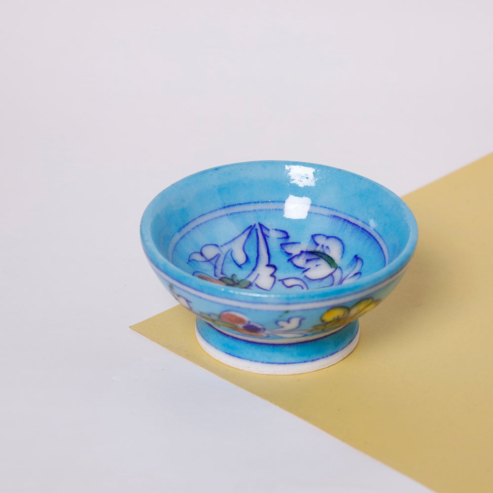 Blue Original Blue Pottery Ceramic Bowl