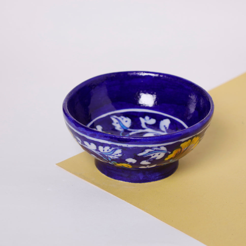 Blue Original Blue Pottery Ceramic Bowl