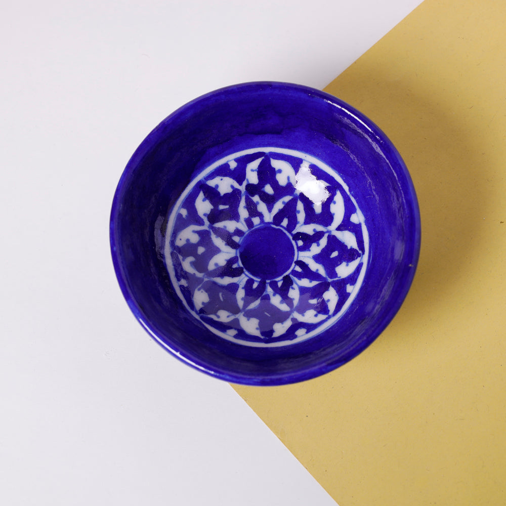 Blue Original Blue Pottery Ceramic Bowl