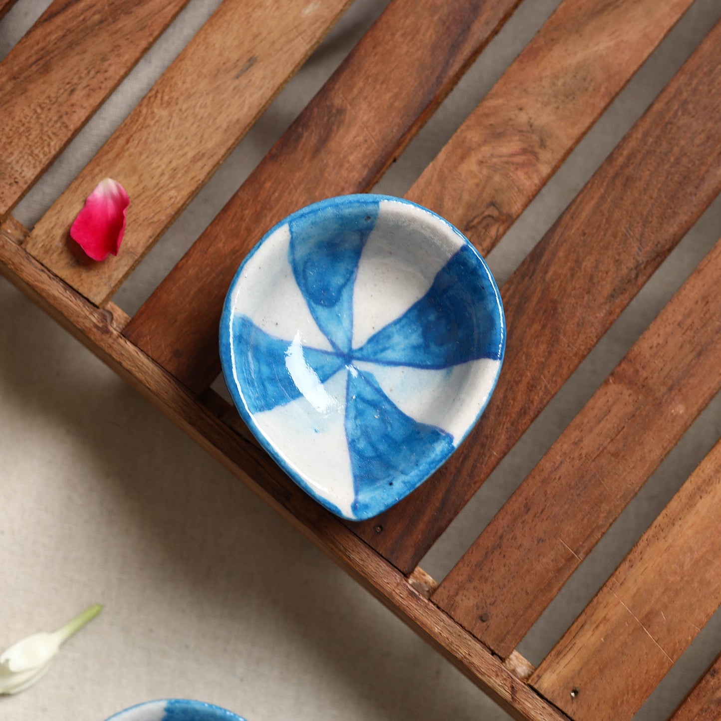 Shop Decorative Blue Pottery Diyas