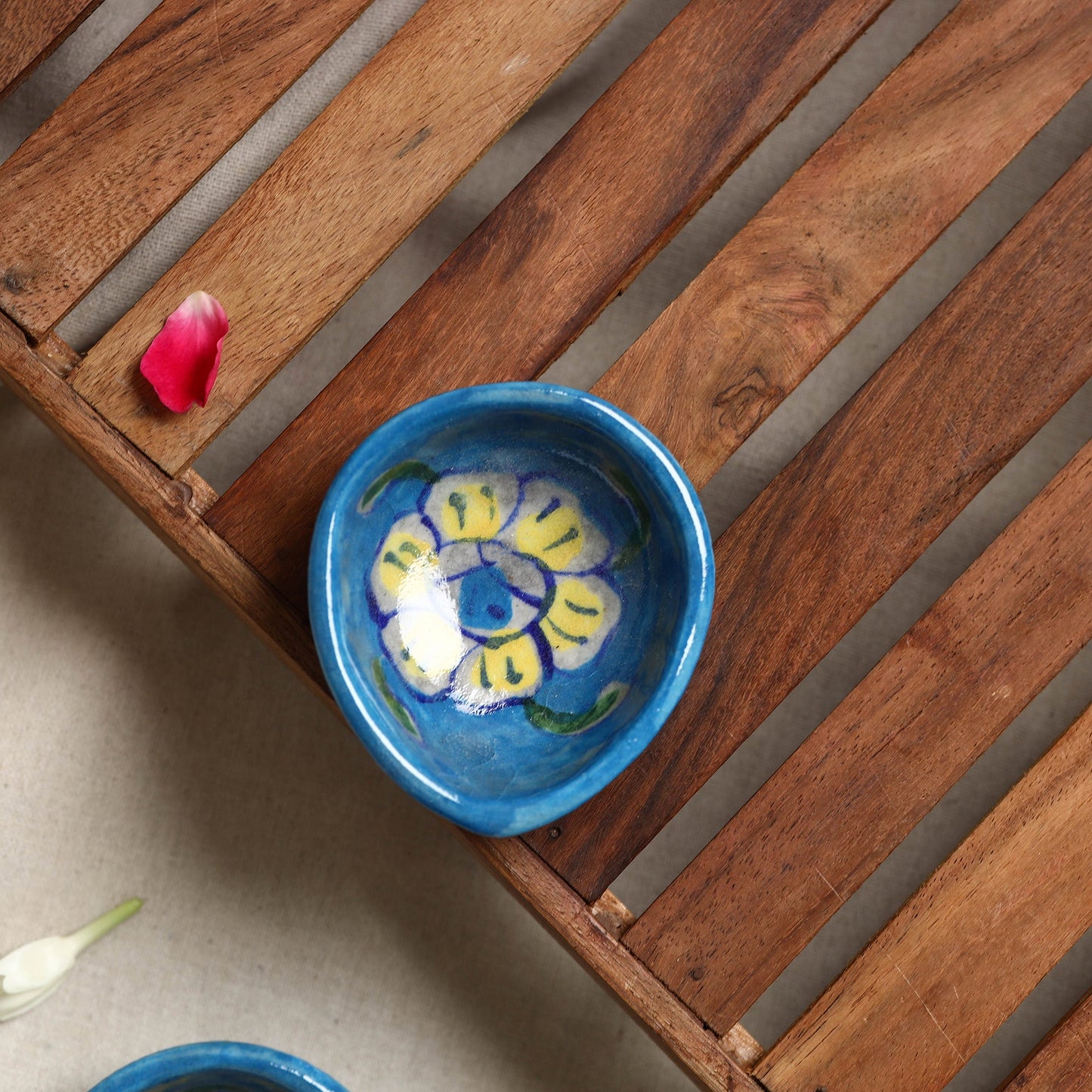 Shop Decorative Blue Pottery Diyas
