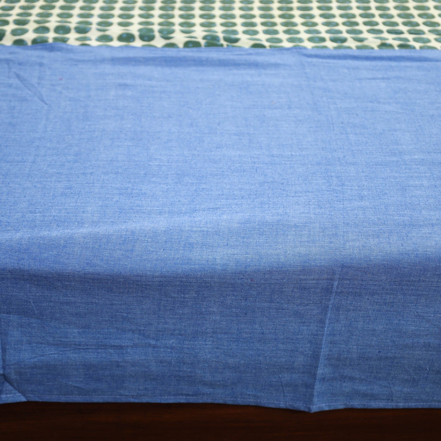 plain double bed cover