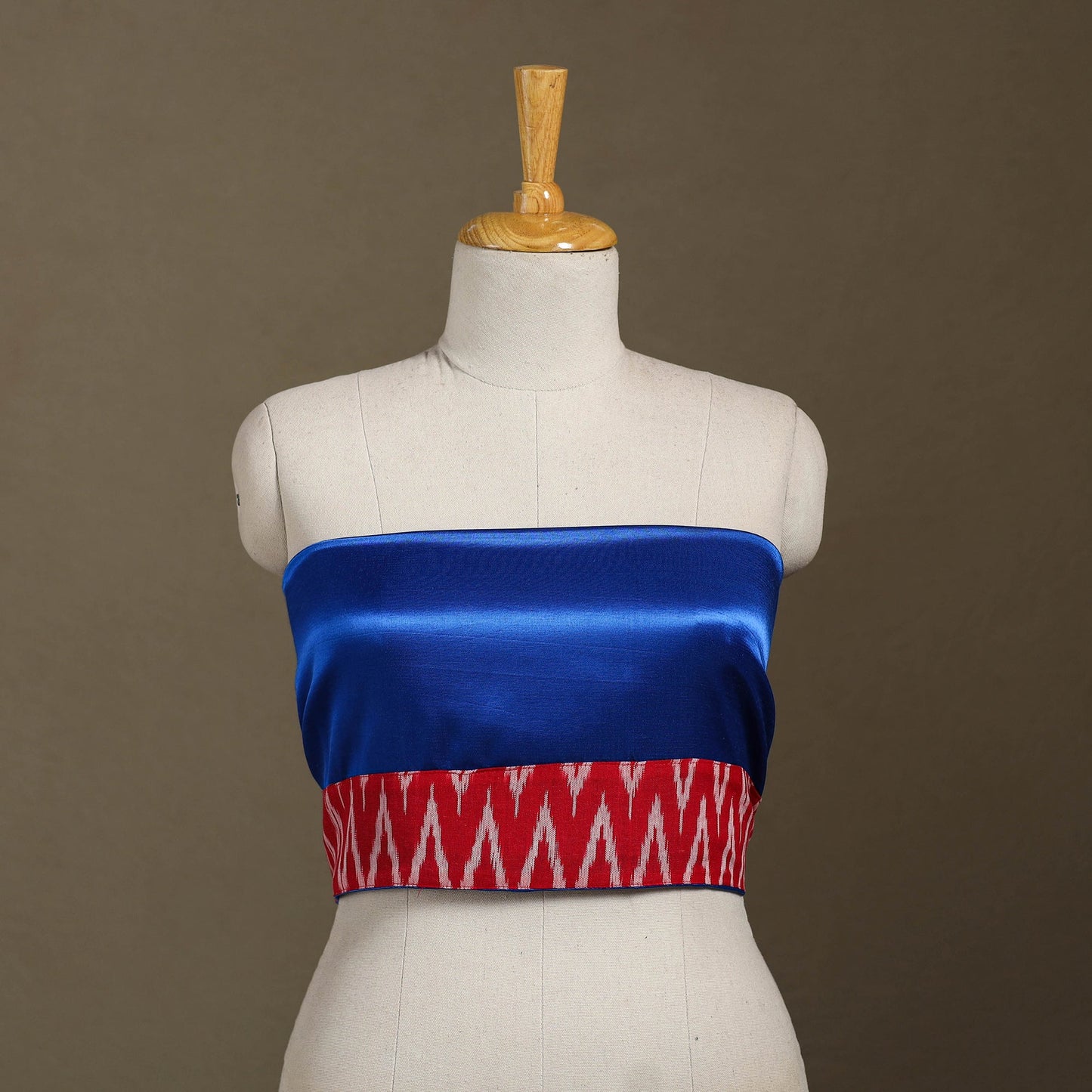 Plain Mashru Silk Blouse Piece
