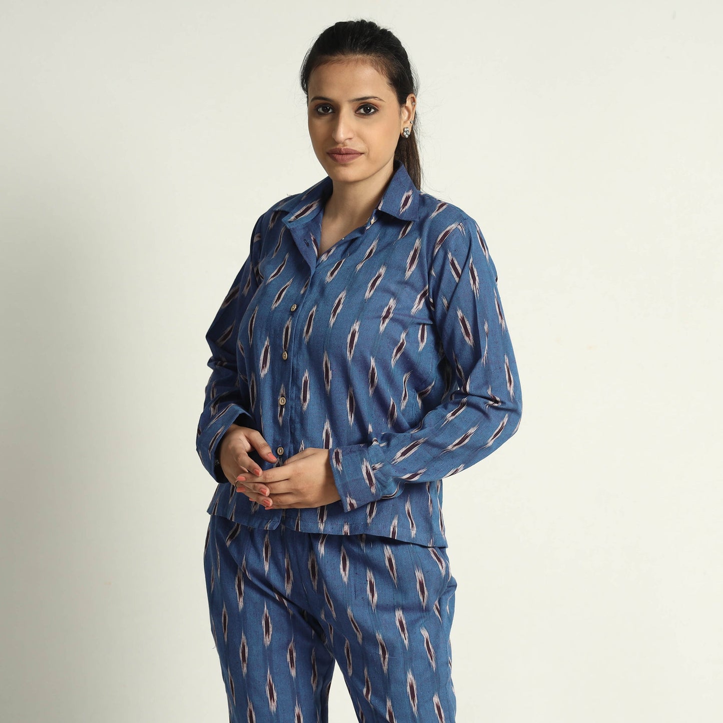 Pochampally Ikat Cotton Co-Ord Set