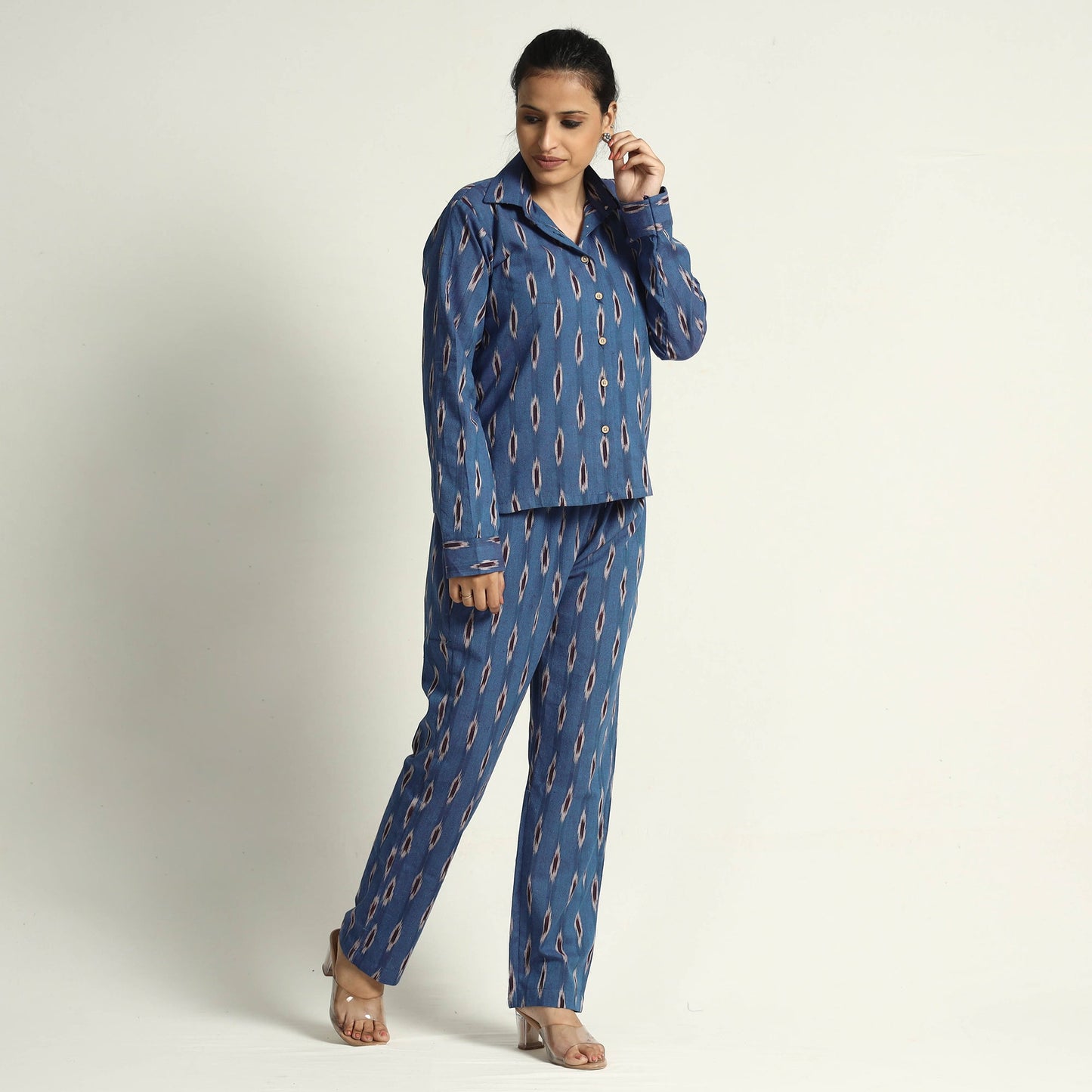 Pochampally Ikat Cotton Co-Ord Set