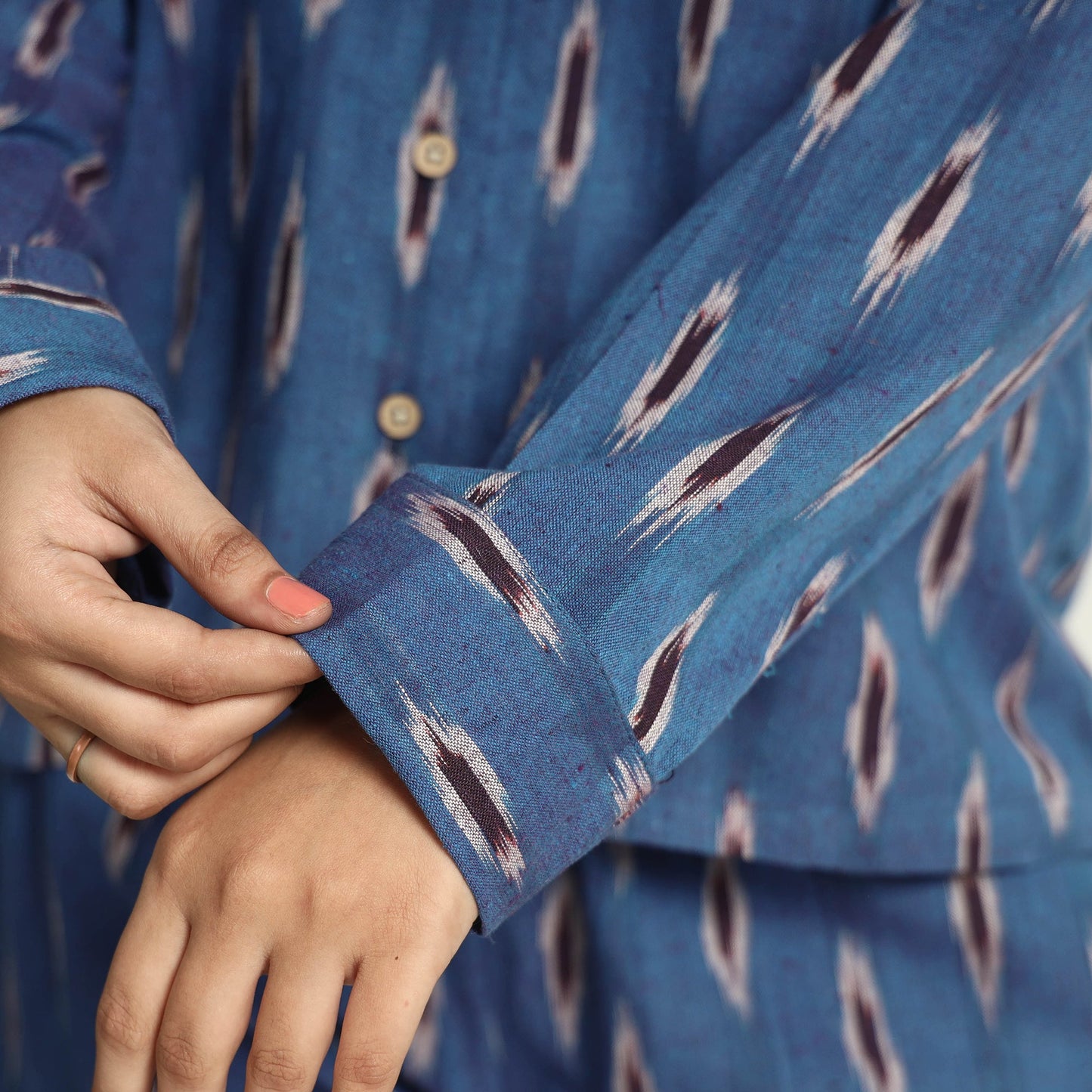 Pochampally Ikat Cotton Co-Ord Set