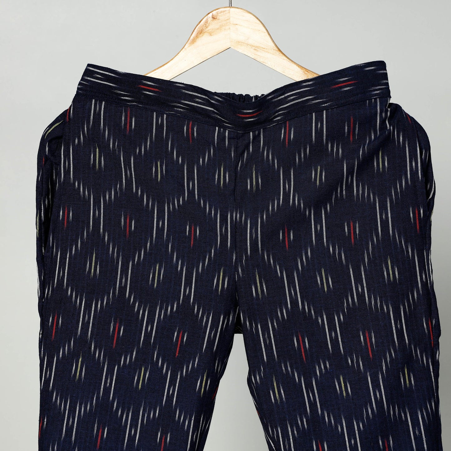 Pochampally Ikat Cotton Tapered Pant for Women Online at iTokri.com