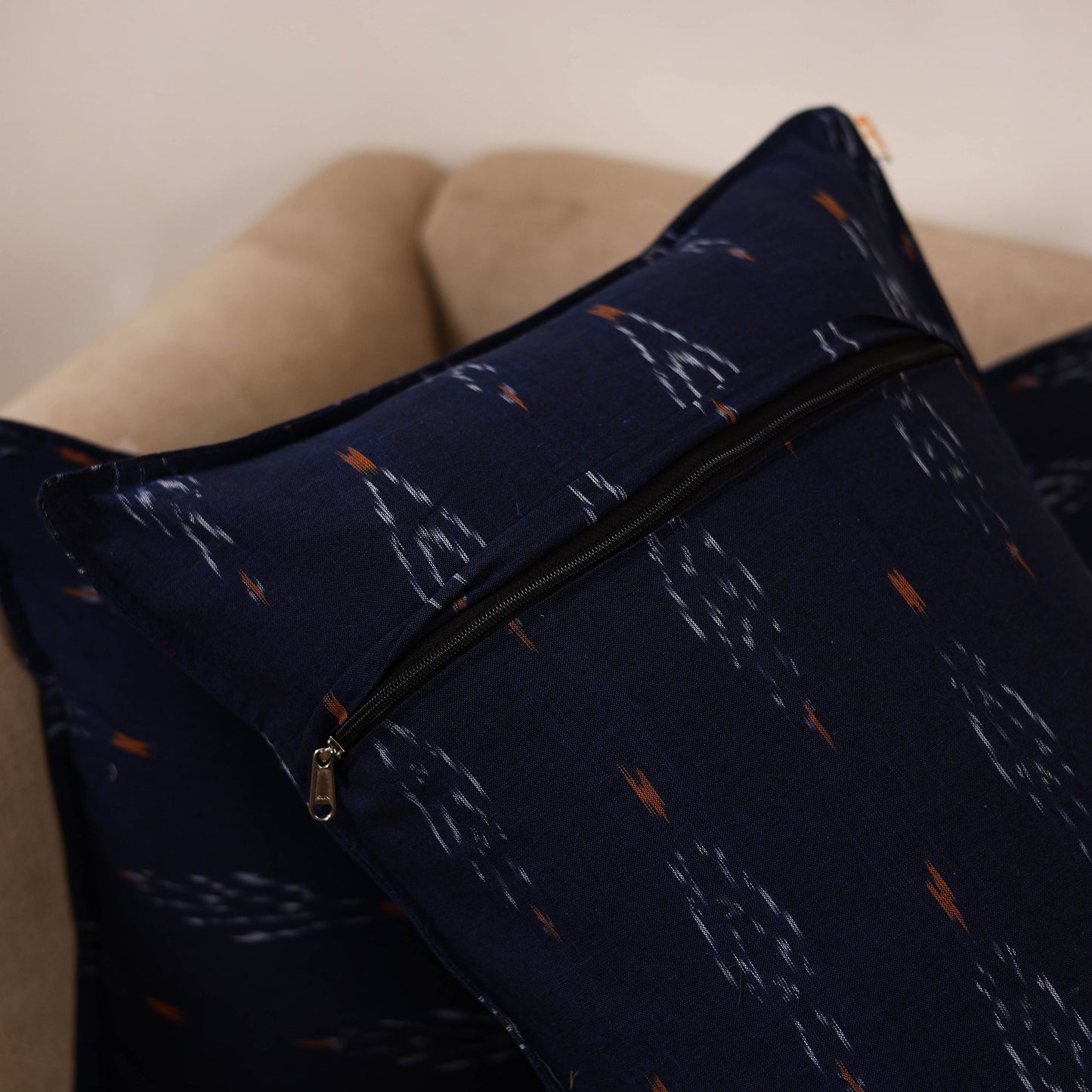 Pochampally ikat weave pillow covers (set of 2) 31