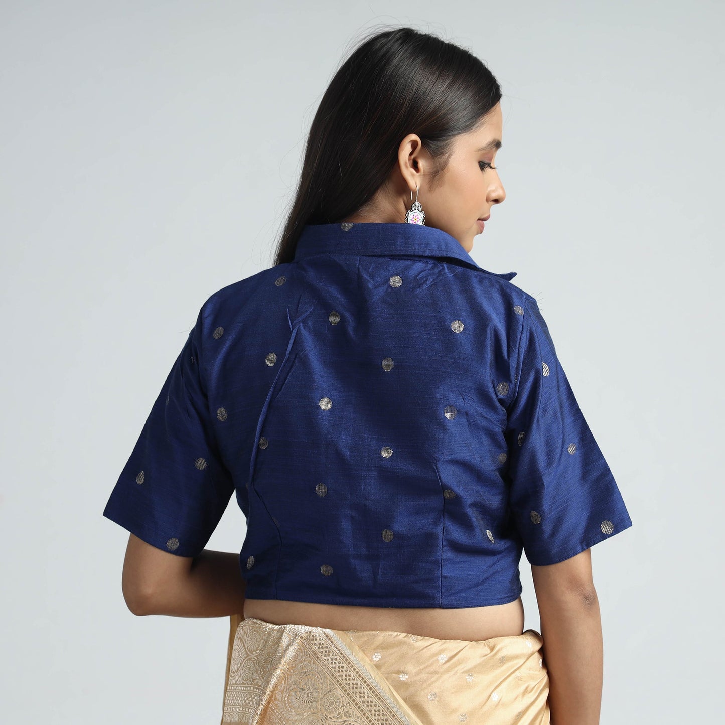 Silk Stitched Blouse