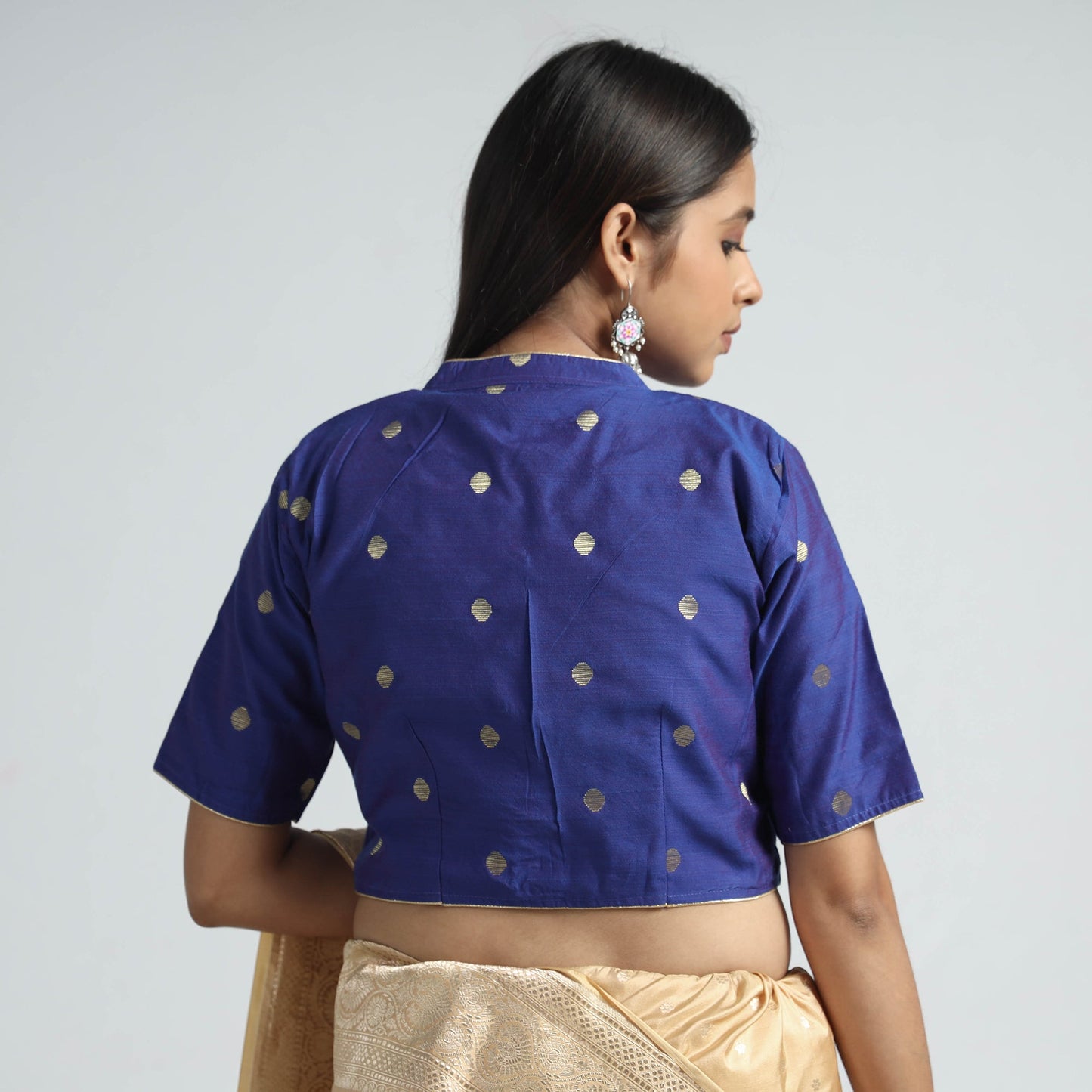 Silk Stitched Blouse