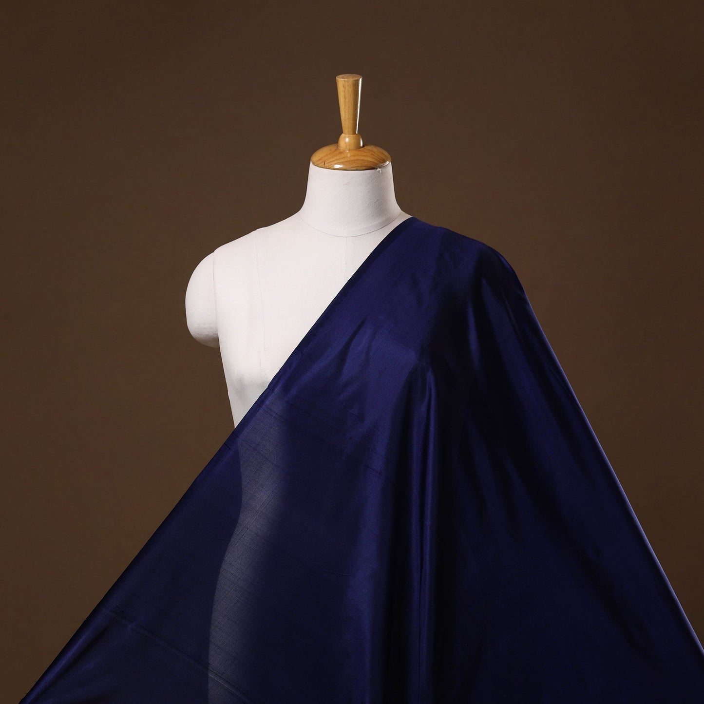 Pure bangalore silk natural dyed plain fabric 05