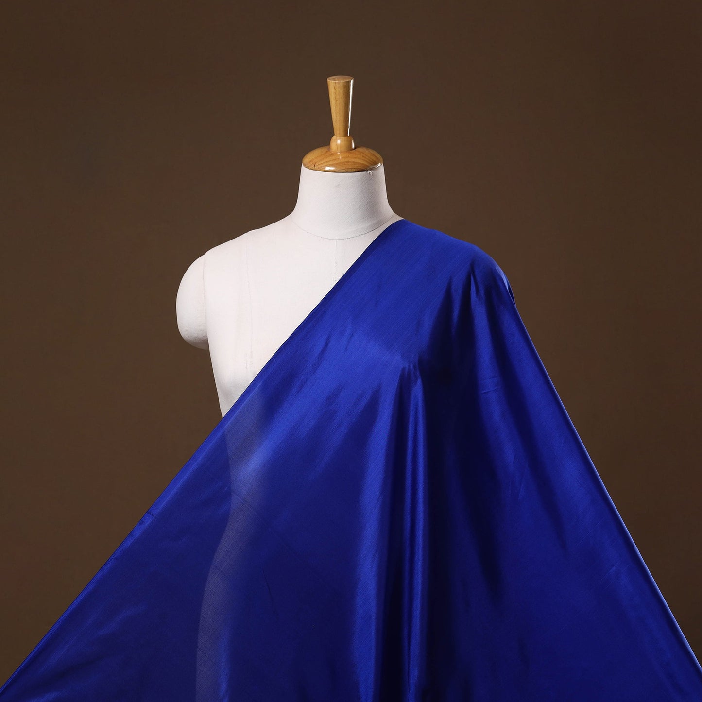 Pure bangalore silk natural dyed plain fabric 12