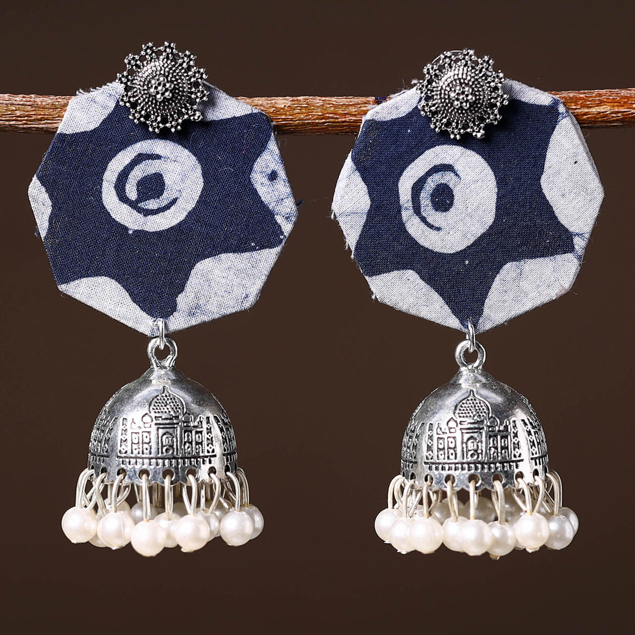 Handcrafted GS Fabart Earrings
