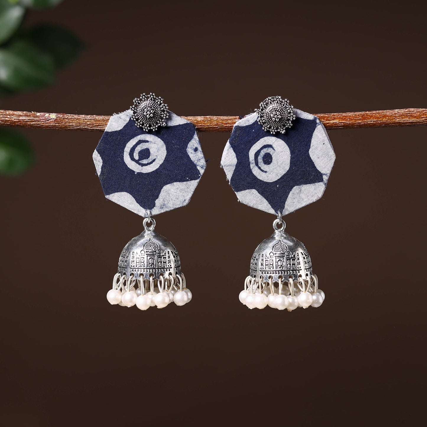Handcrafted GS Fabart Earrings