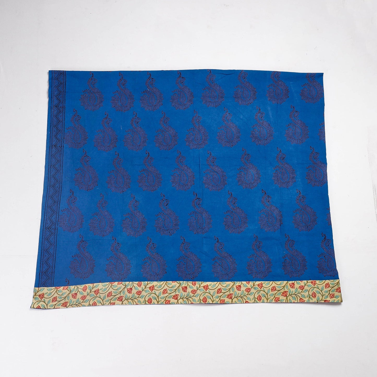 Buy Rangoli Bagh Block Printing Cotton Blouse Piece
