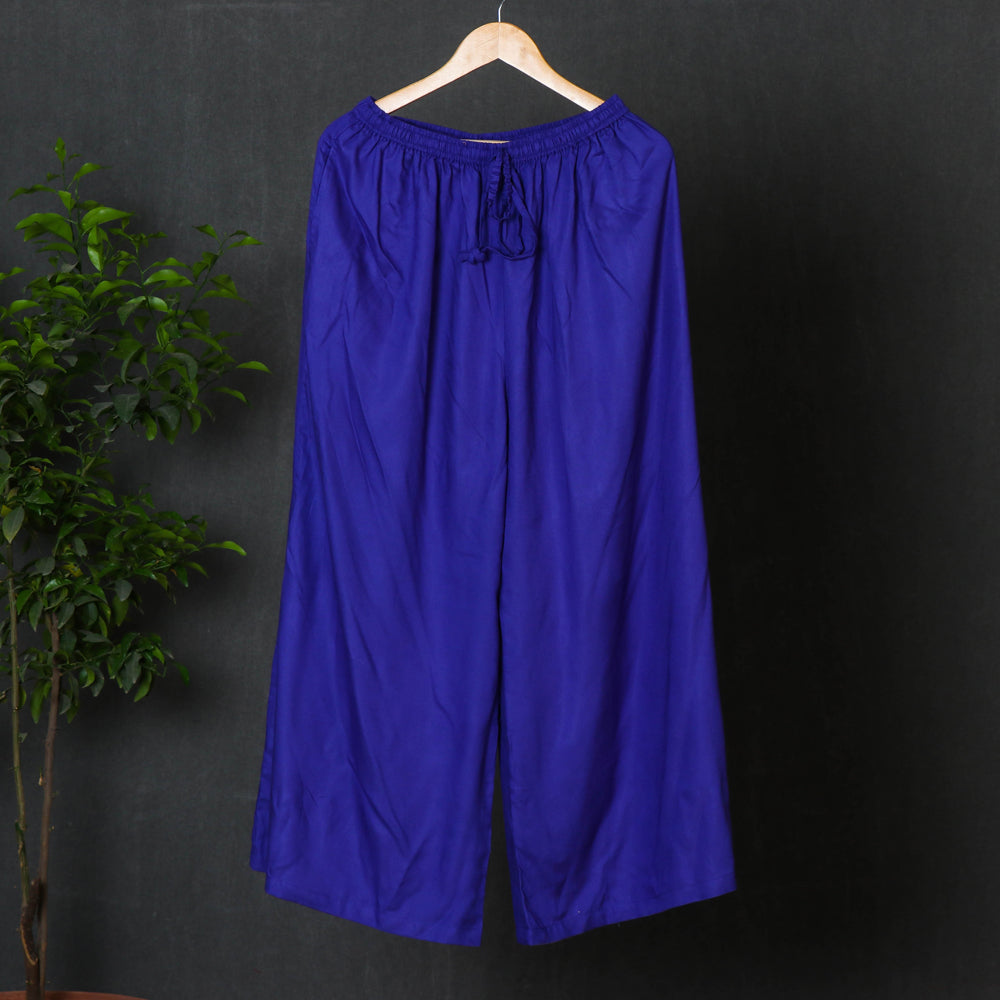 Rayon Fabric Plain Palazzo Pant