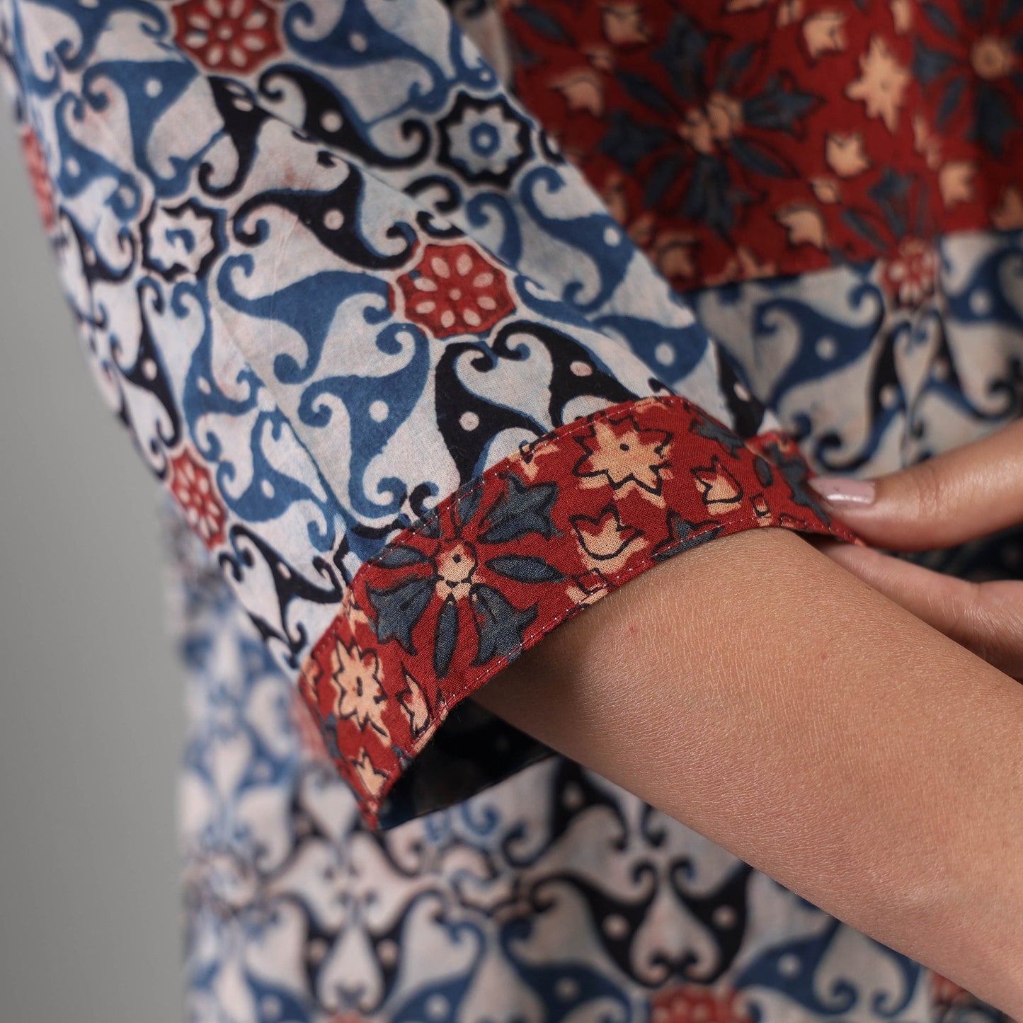 Ajrakh Kurta with Palazzo Set