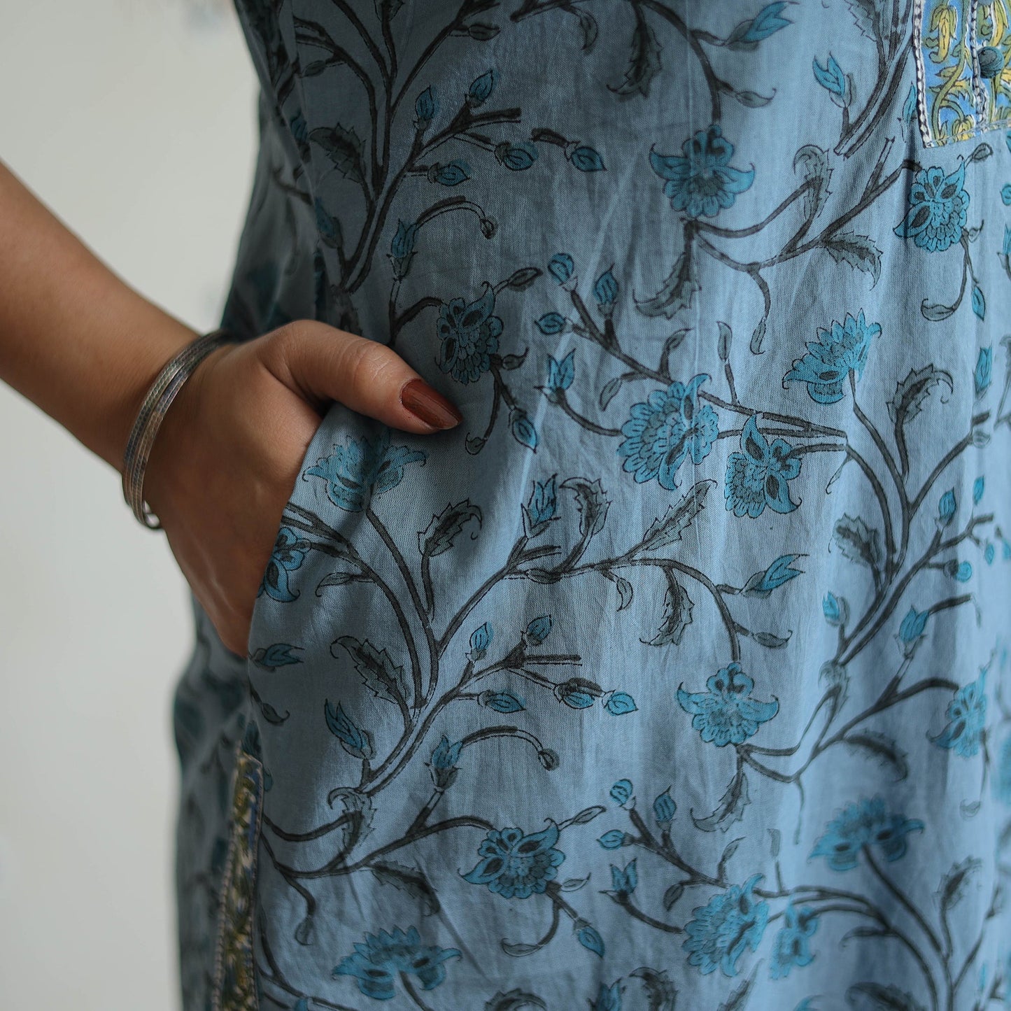 Sanganeri Block Print Suit Set Shop Now Online in India