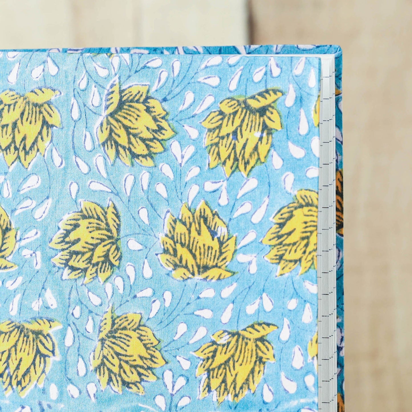 Sanganeri Fabric Cover Handmade Paper Notebook Online in India