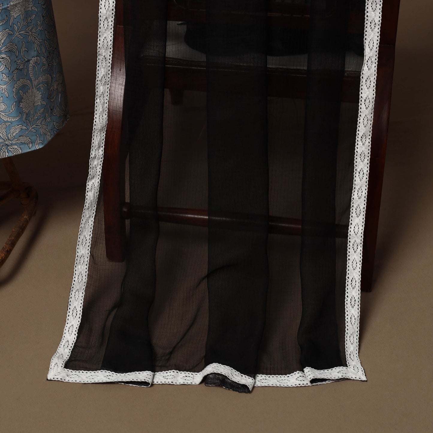 Sanganeri hand cotton 2pc unstitched dress material
