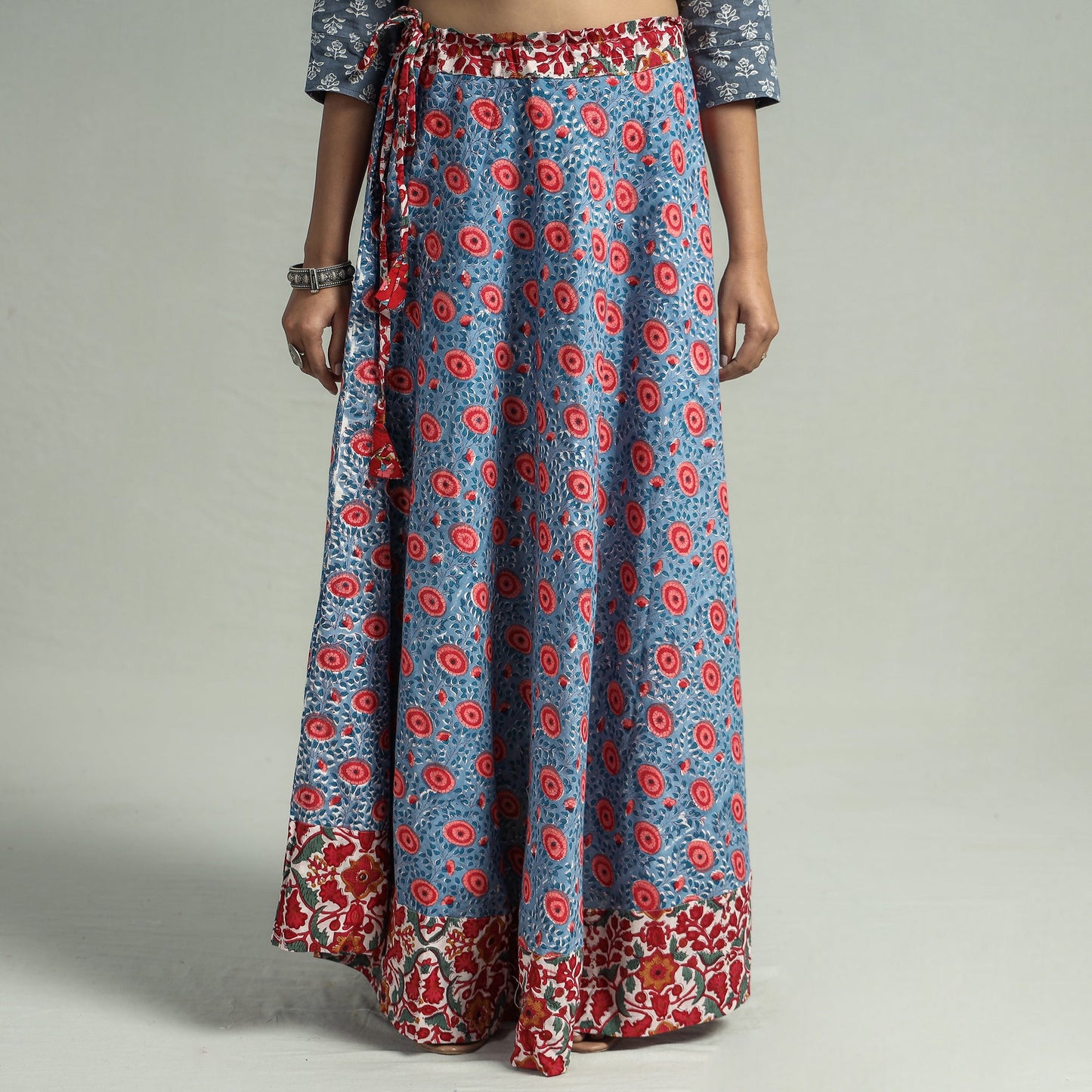 sanganeri cotton skirt