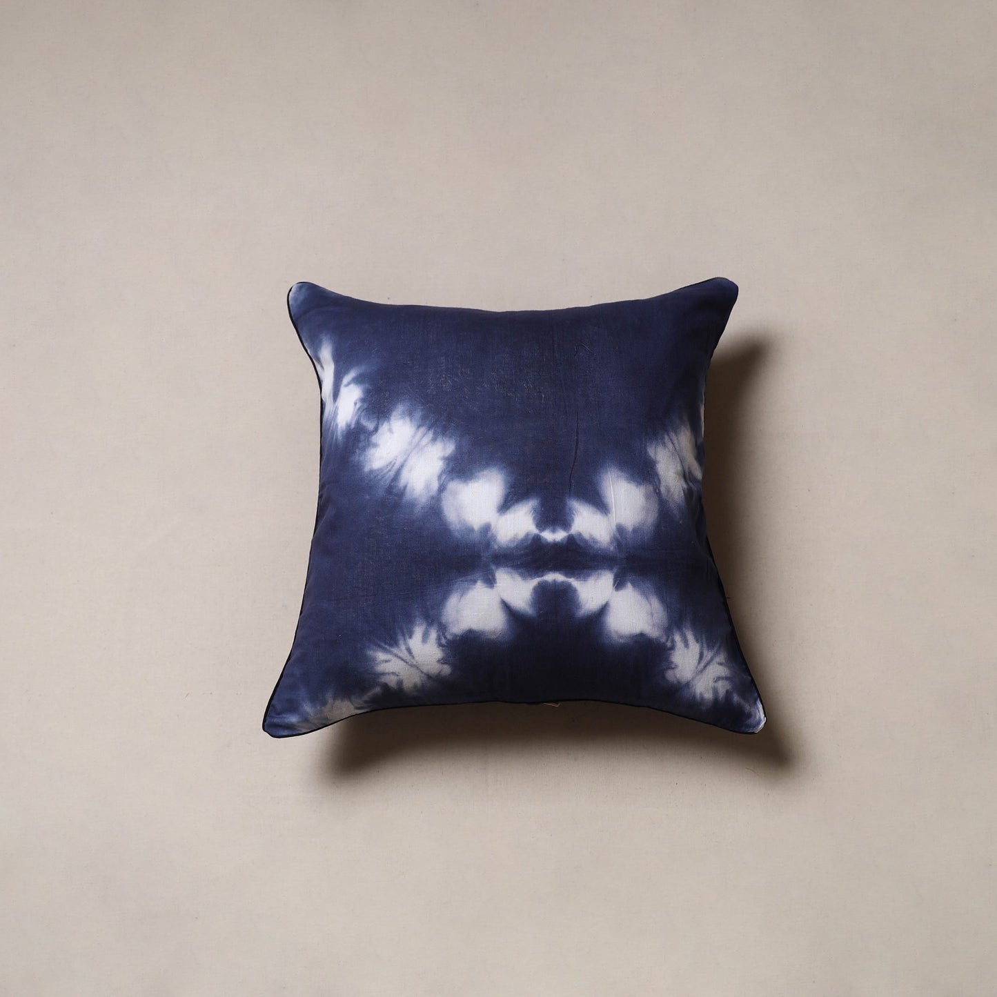 Shibori tie-dye cushion cover 08 - handcrafted