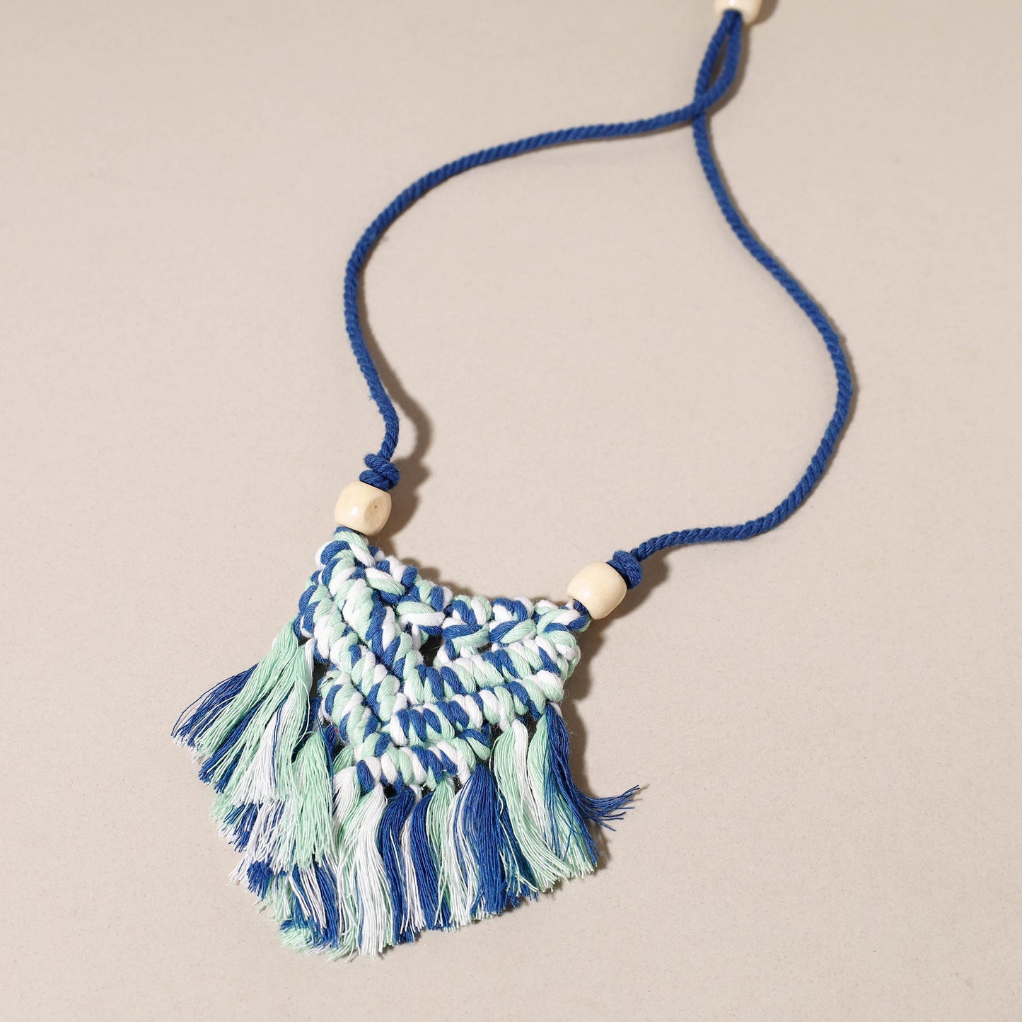 Buy Thread Work Handmade Macrame Necklace l iTokri.com