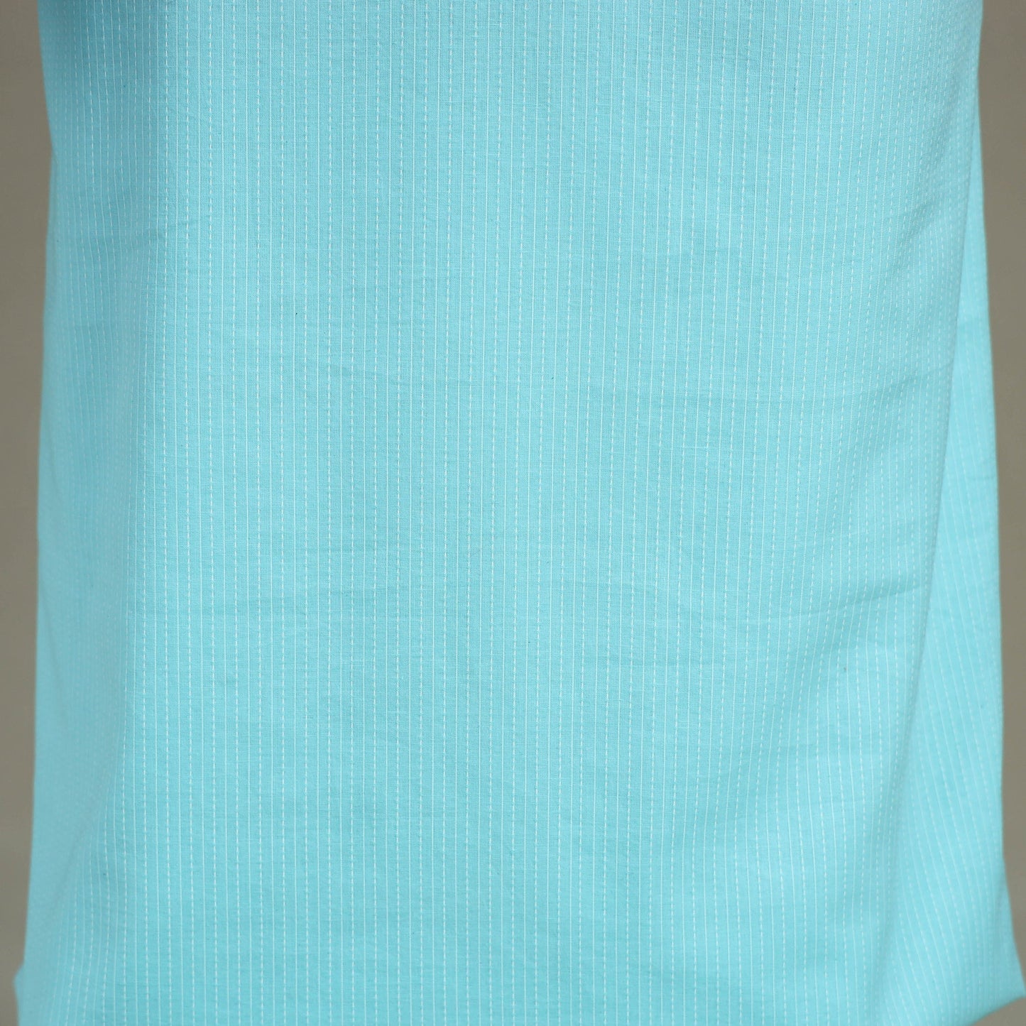 Blue Unstitched Plain Cotton Kurta Material