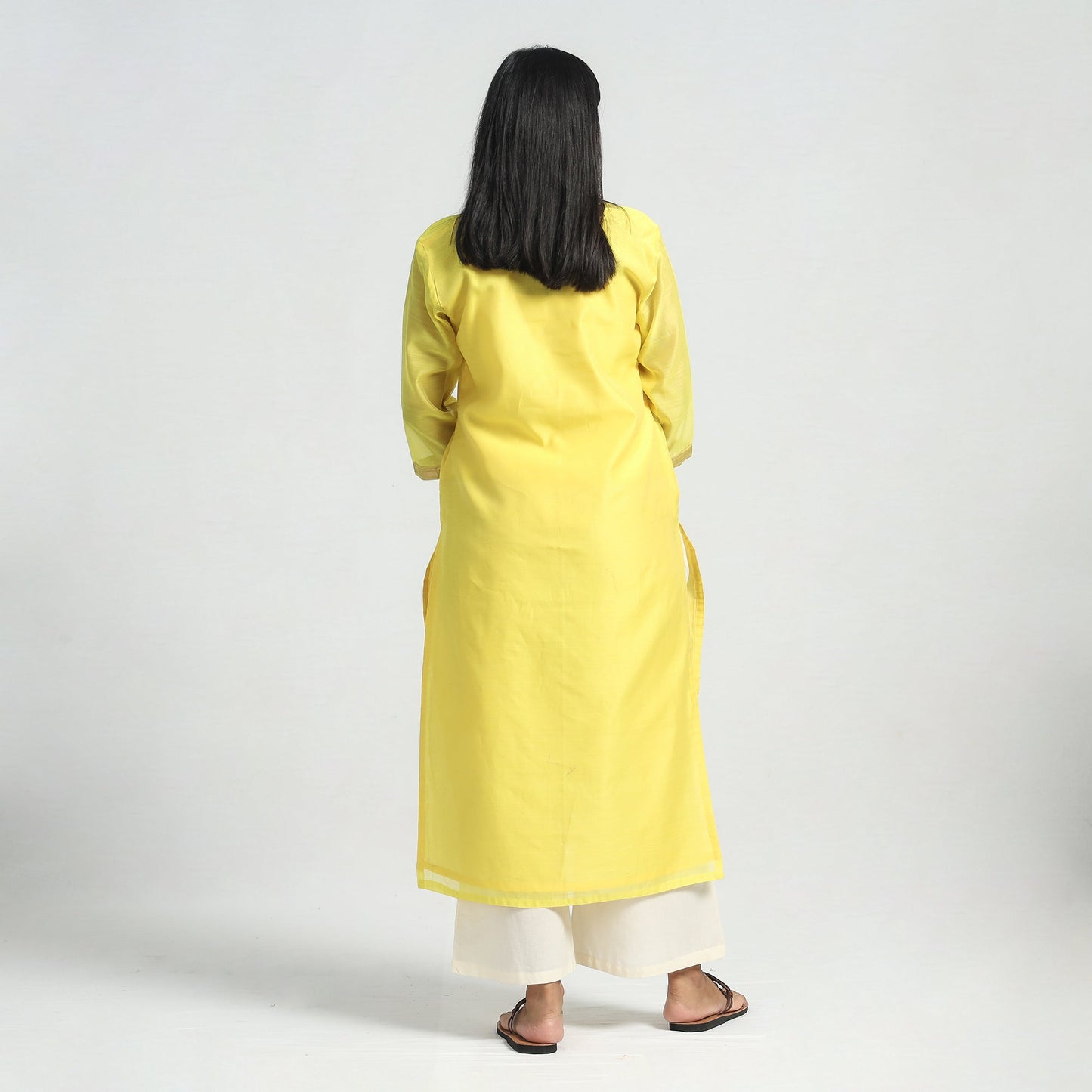 Traditional Maheshwari Handloom Silk Cotton Kurta with Dupatta Set