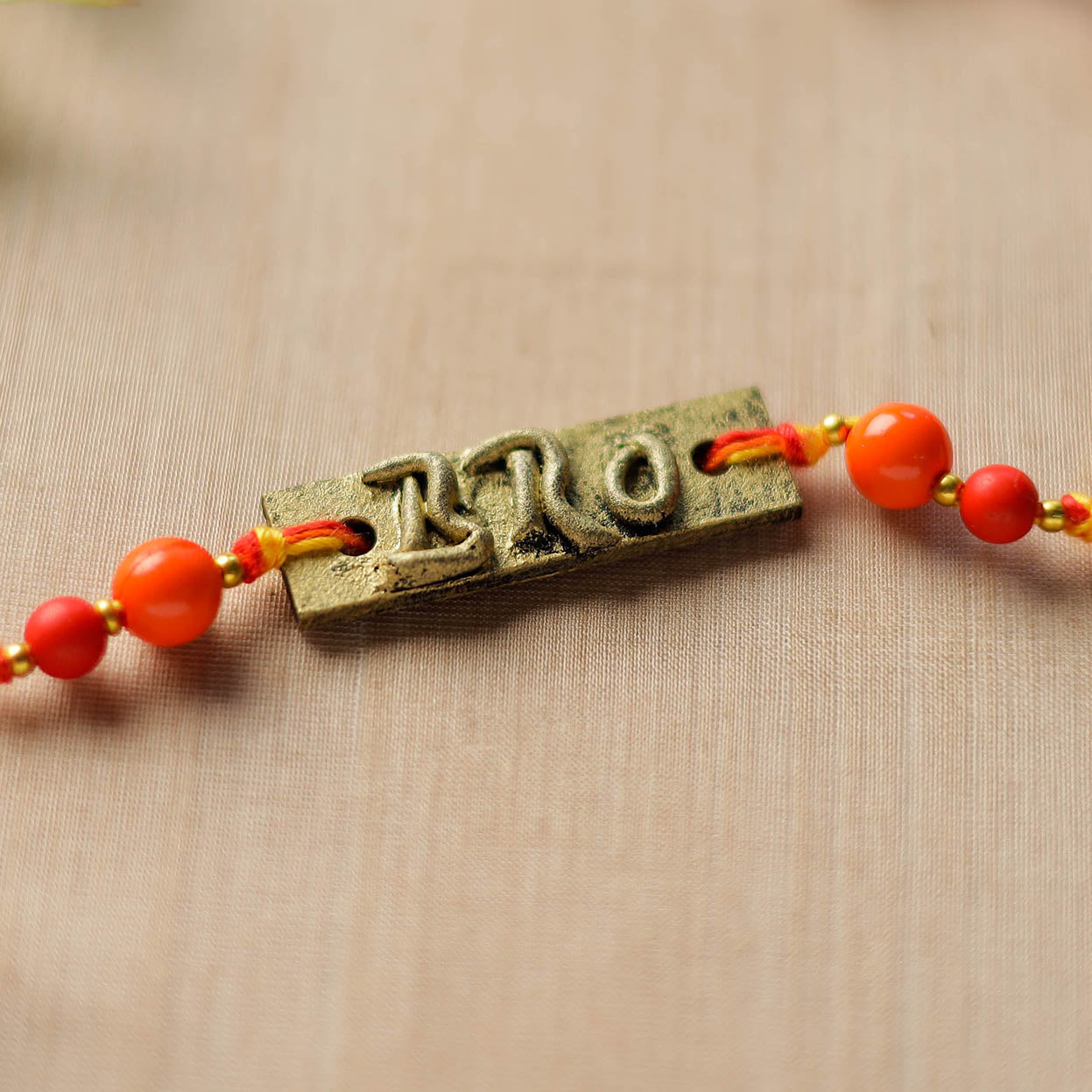 Bro - Beadwork Rakhi by Divine Guidance Creations 196