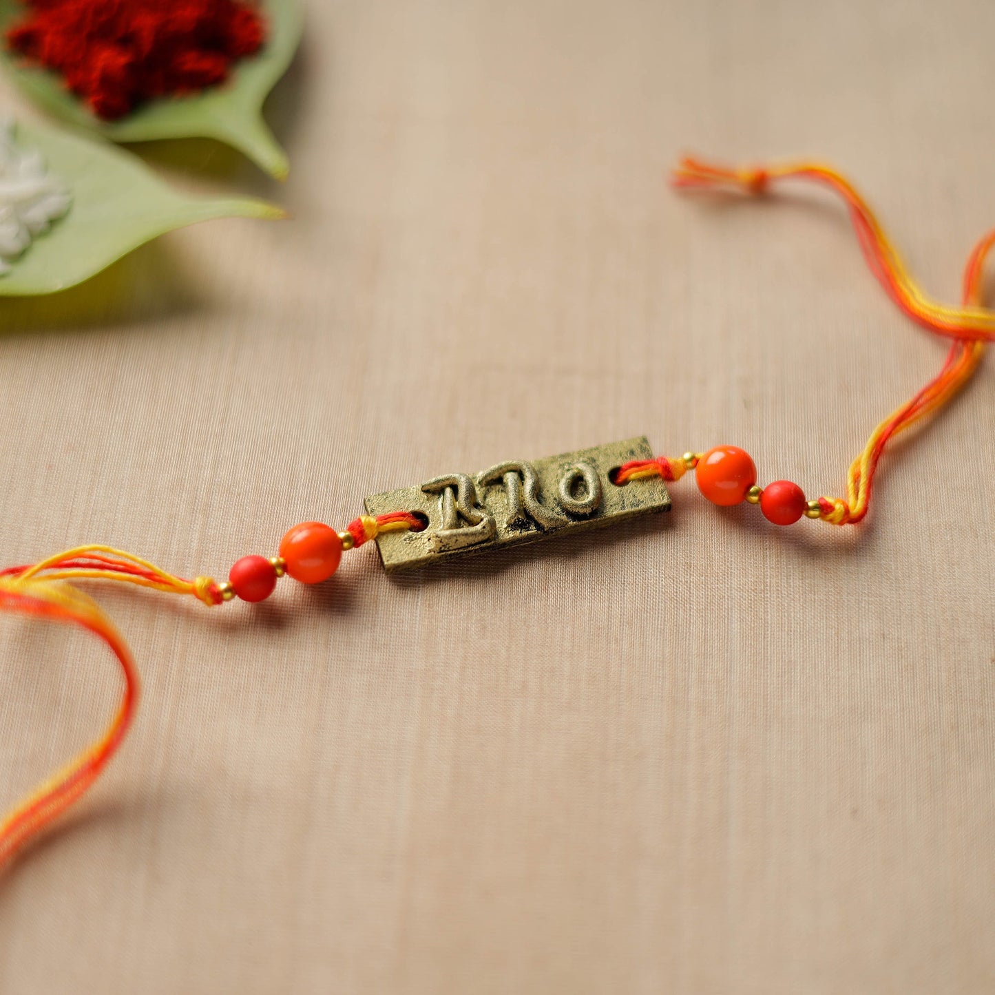 Bro - Beadwork Rakhi by Divine Guidance Creations 196