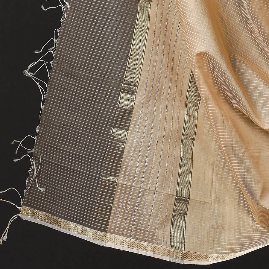 2pc Handloom Silk Cotton Maheshwari Dress Material