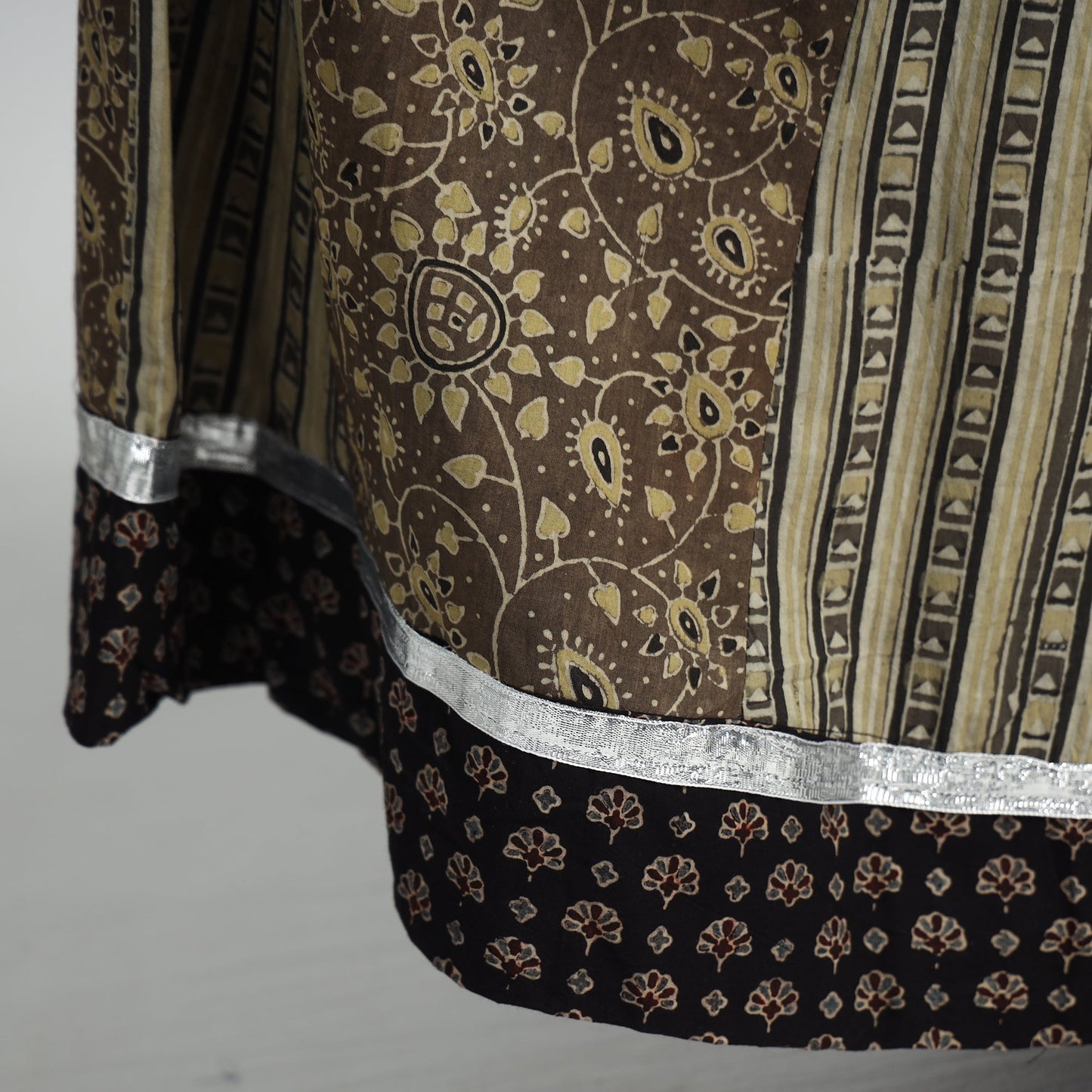 ajrakh cotton skirt